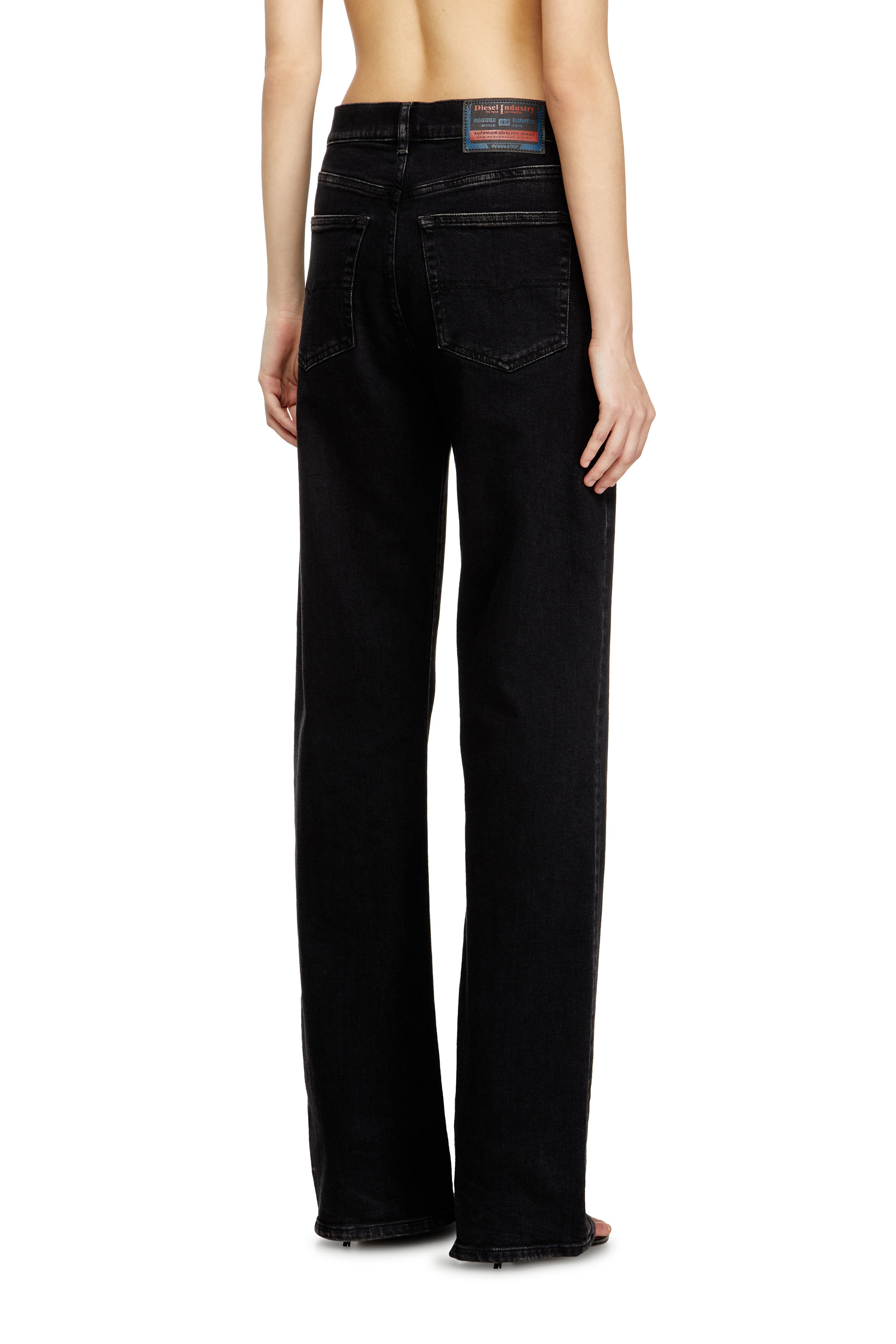 Regular Jeans 1971 D-Sent 09N89, Black/Dark grey Diesel - Woman's Regular Jeans 1971 D-Sent 09N89, Black/Dark grey - 3