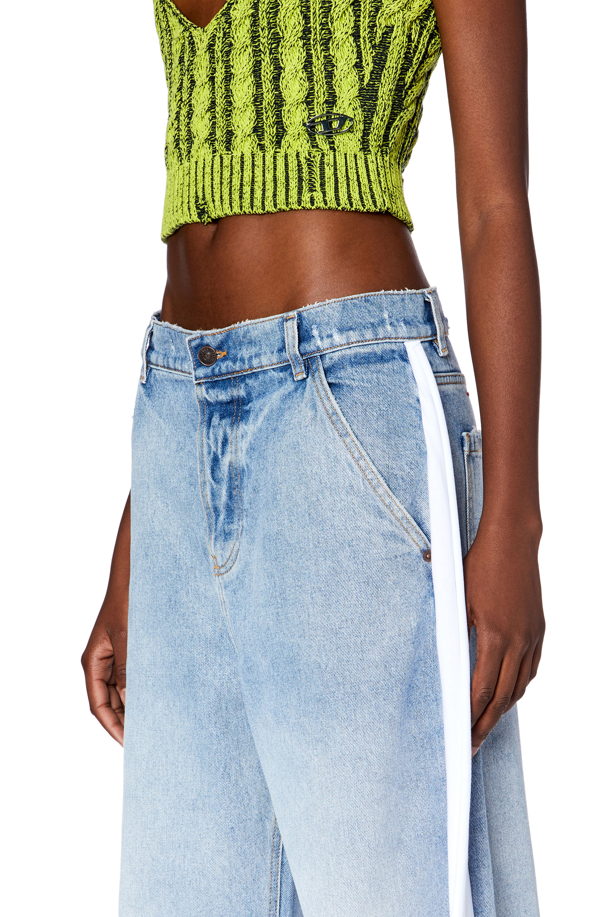 Diesel - Straight Jeans 1996 D-Sire 0EMAG, Light Blue - Image 4