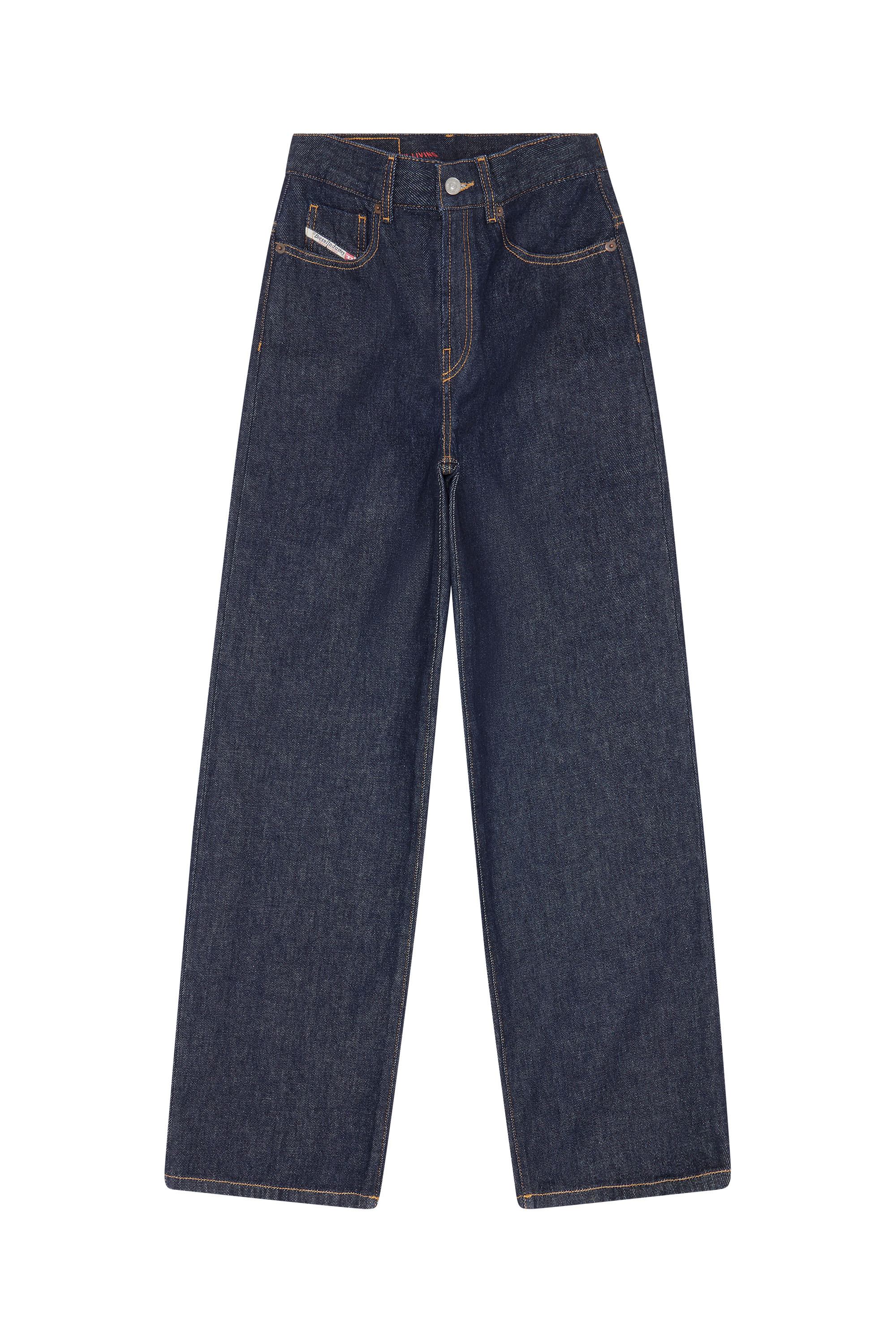 Diesel - Bootcut and Flare Jeans 2000 Widee Z9C02, Dark Blue - Image 6