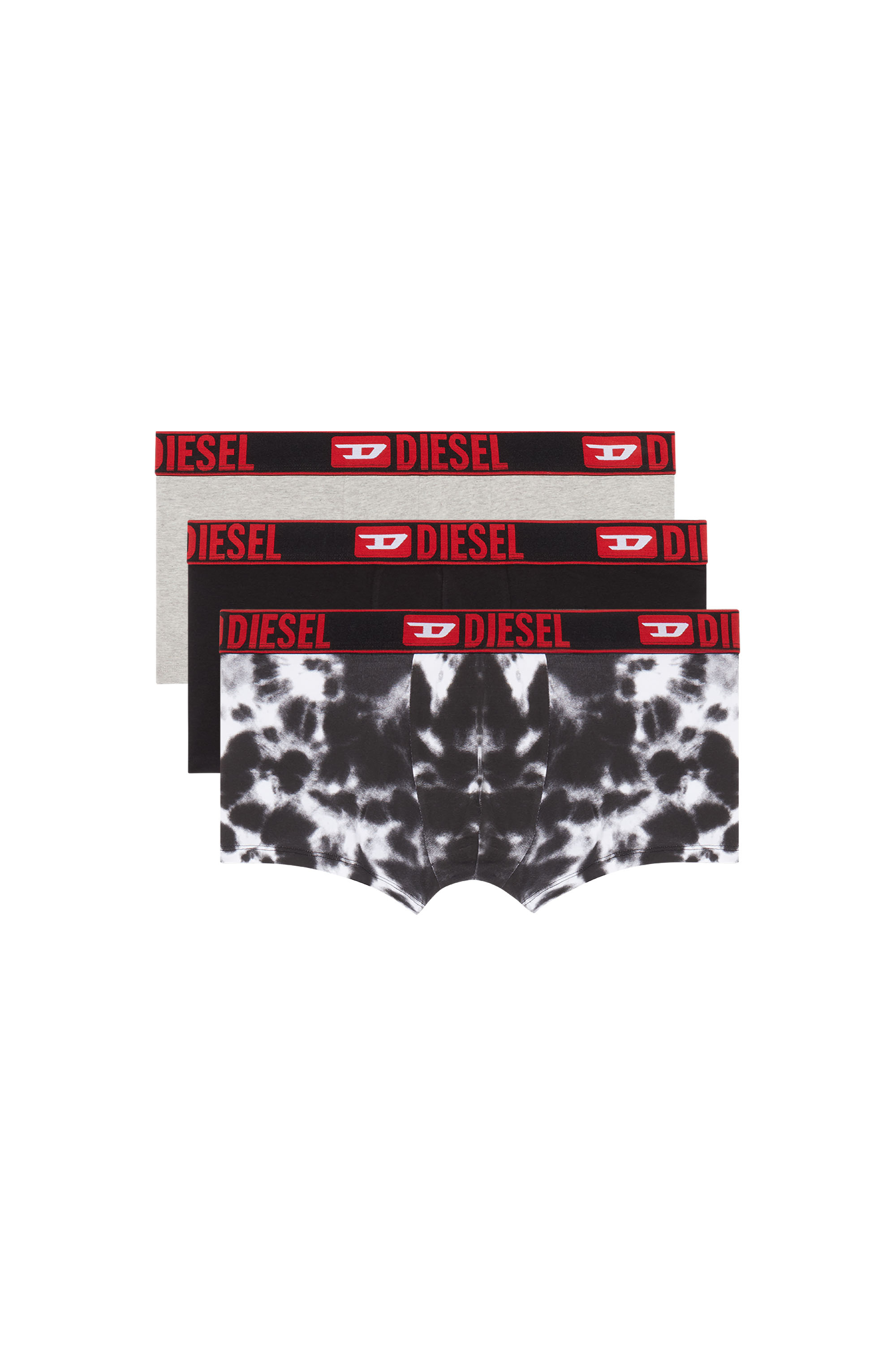 Diesel - UMBX-DAMIENTHREEPACK, Black/Grey - Image 1