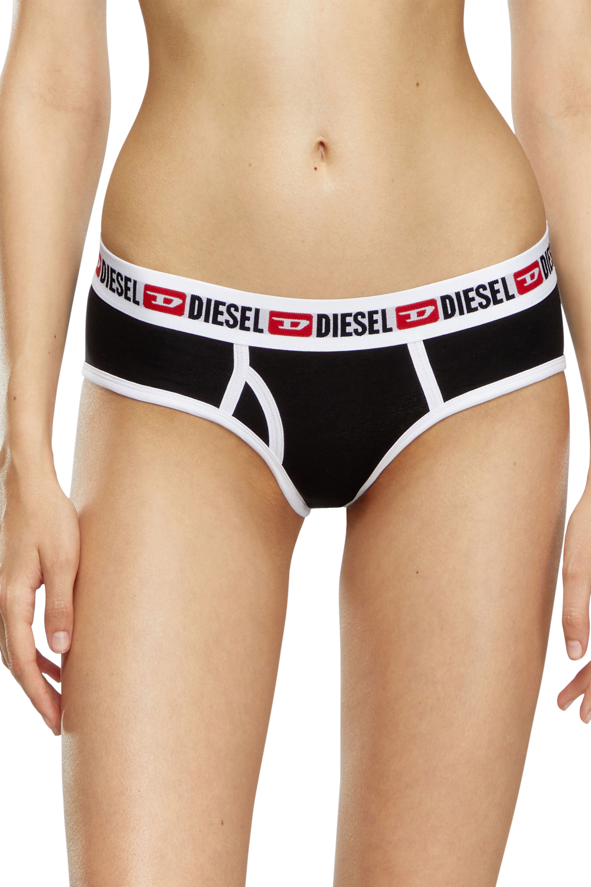 Diesel - UFPN-OXY-THREEPACK, Woman Three-pack of Denim Division briefs in Multicolor - Image 2