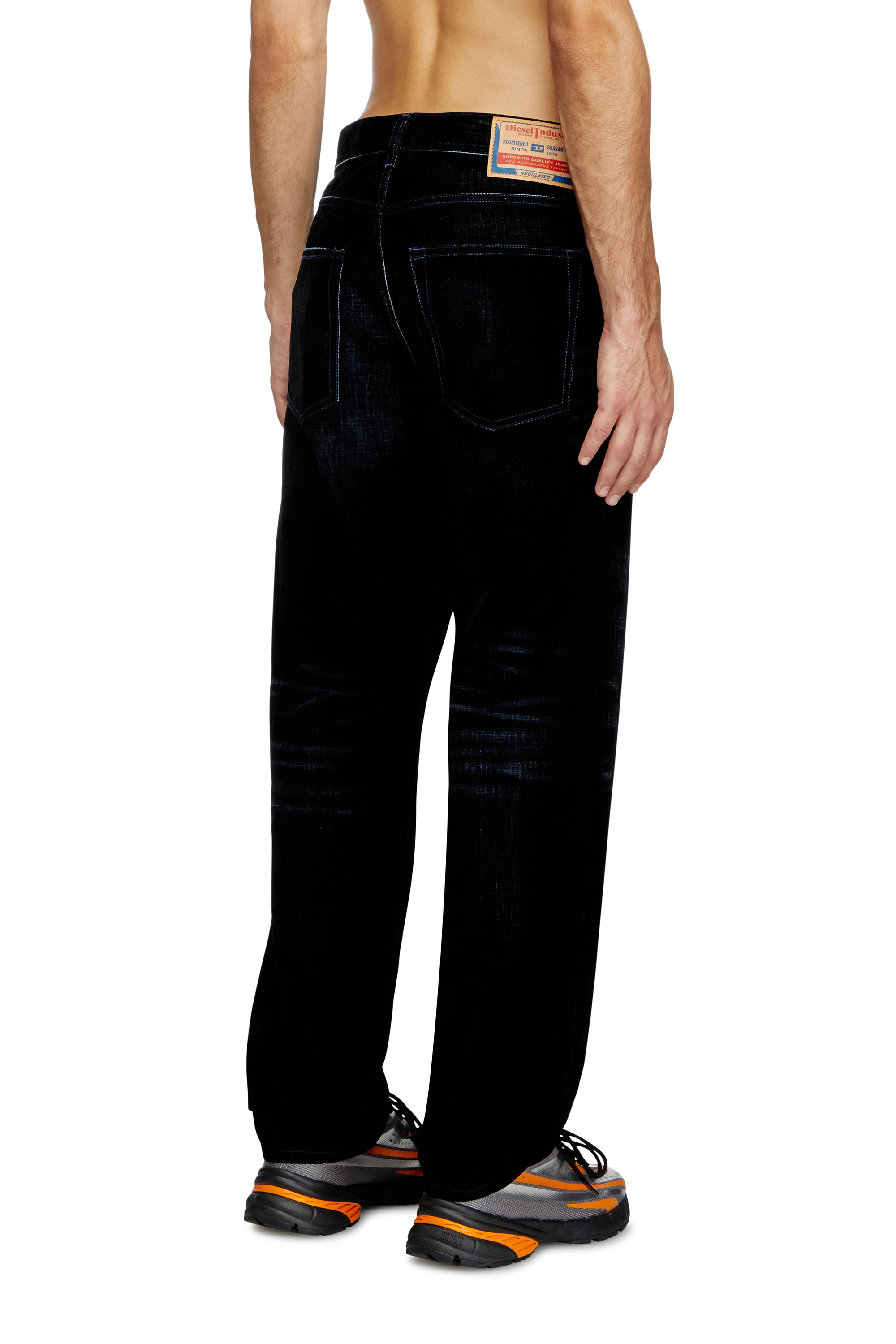 Diesel - Man's Regular Jeans 2010 D-Macs 068QY, Dark Blue - 4