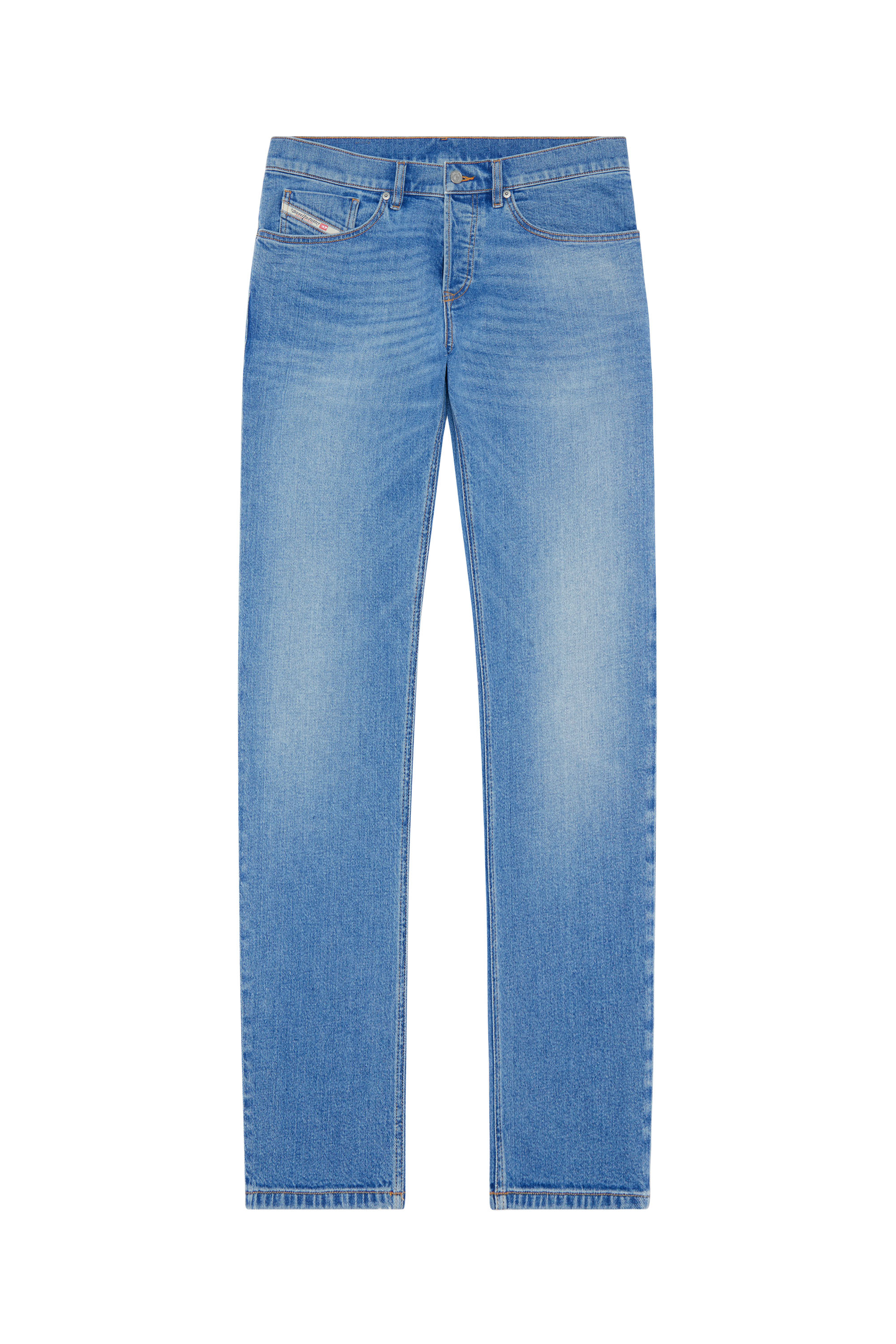 Diesel - Tapered Jeans 2023 D-Finitive 0ENAS, Light Blue - Image 5