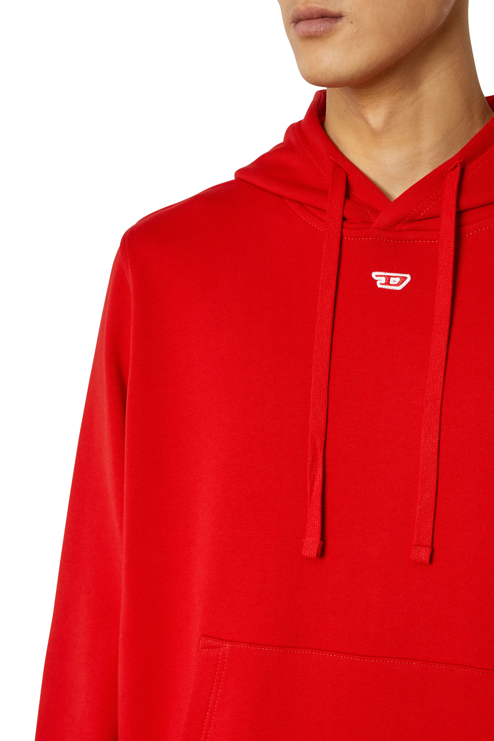 Diesel - S-GINN-HOOD-D, Red - Image 5