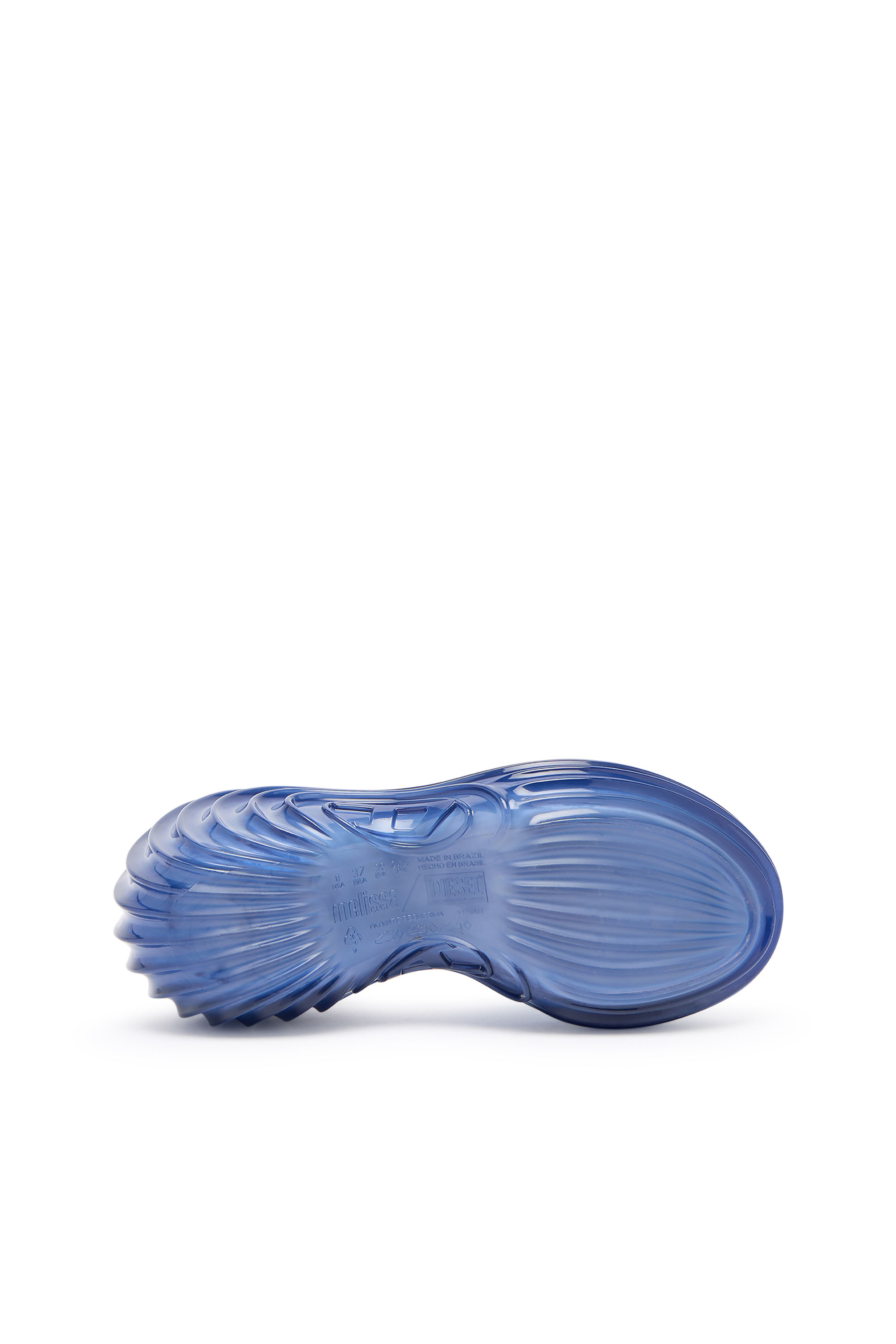 Diesel - MELISSA QUANTUM PLATFORM, Woman's Platform mule in Melflex&reg; in Blue - 5