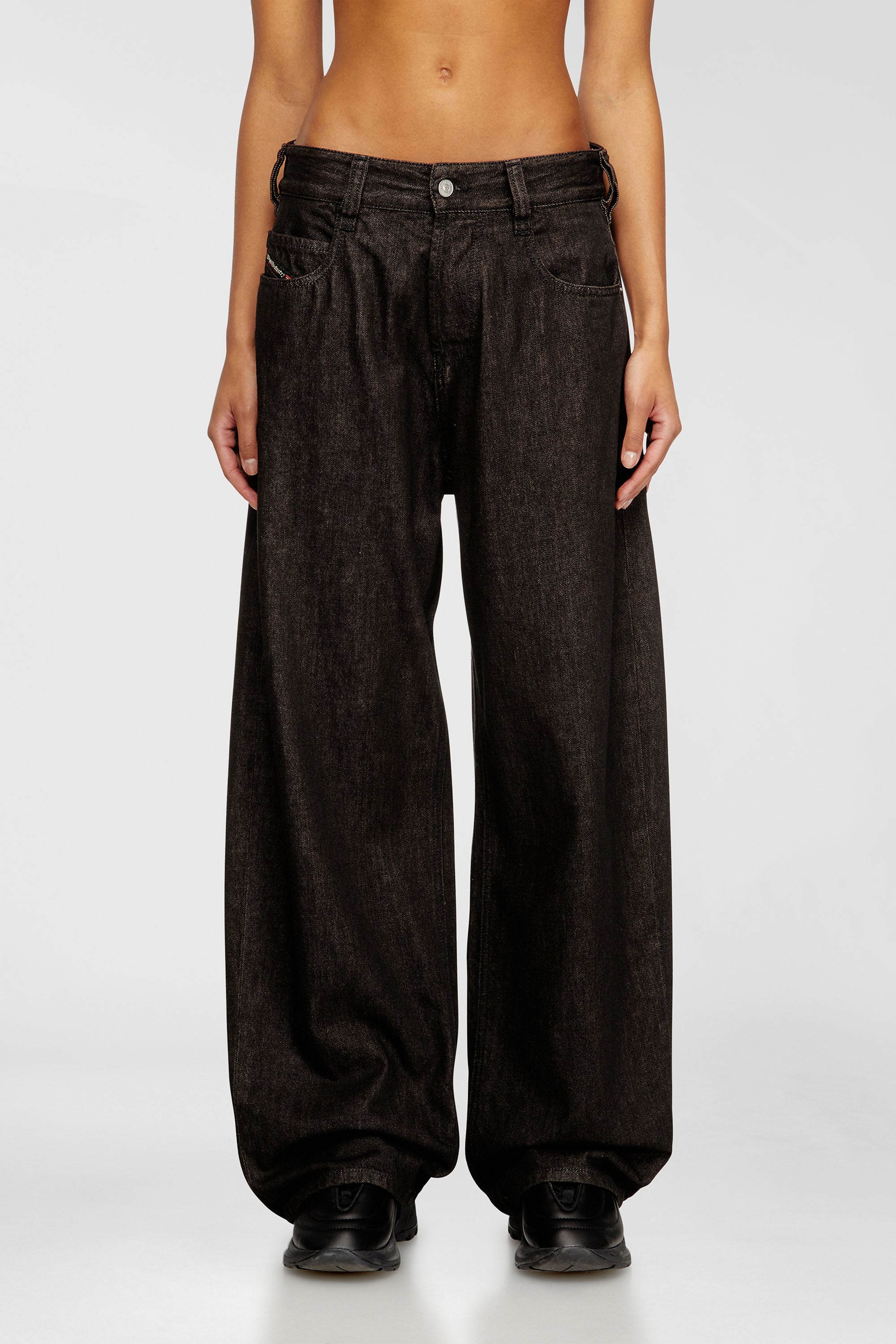 Diesel - Unisex's Relaxed Jeans 1997 D-Enim-M 09N25, Black/Dark grey - 1