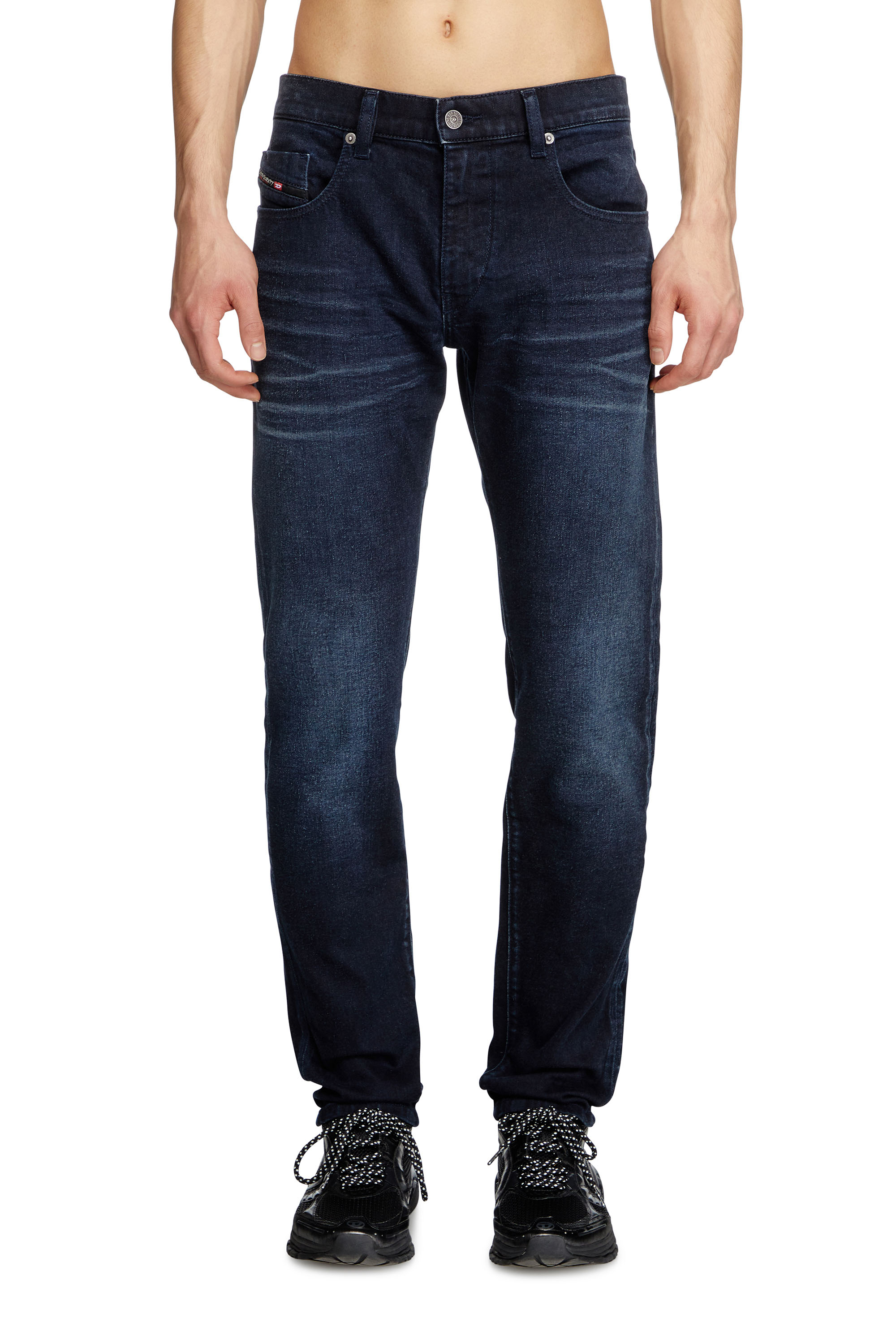 Diesel - Man's Slim Jeans 2019 D-Strukt 0BMBX, Dark Blue - 2
