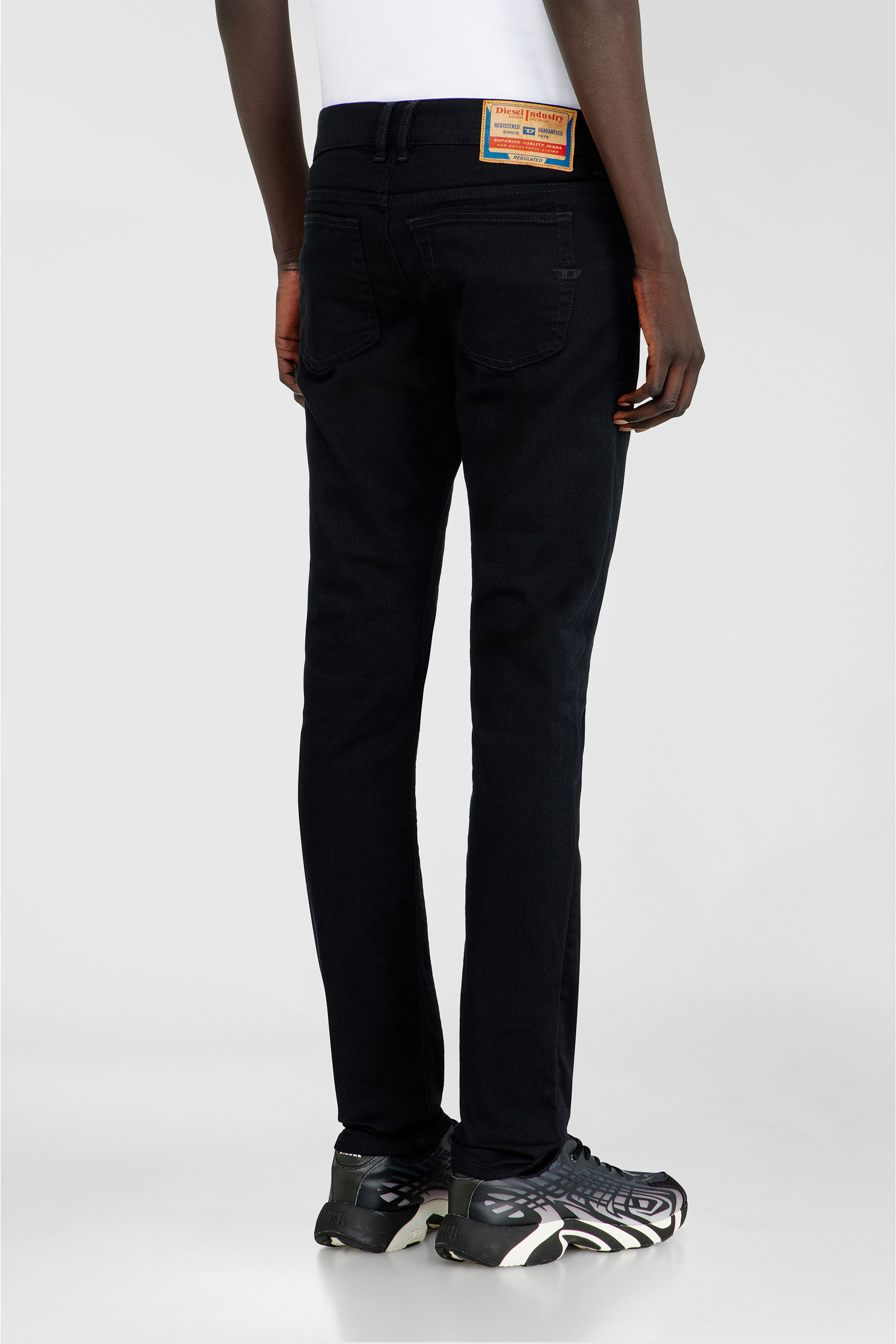 Diesel - Man's Skinny Jeans 1979 Sleenker 09C51, Black/Dark grey - 5