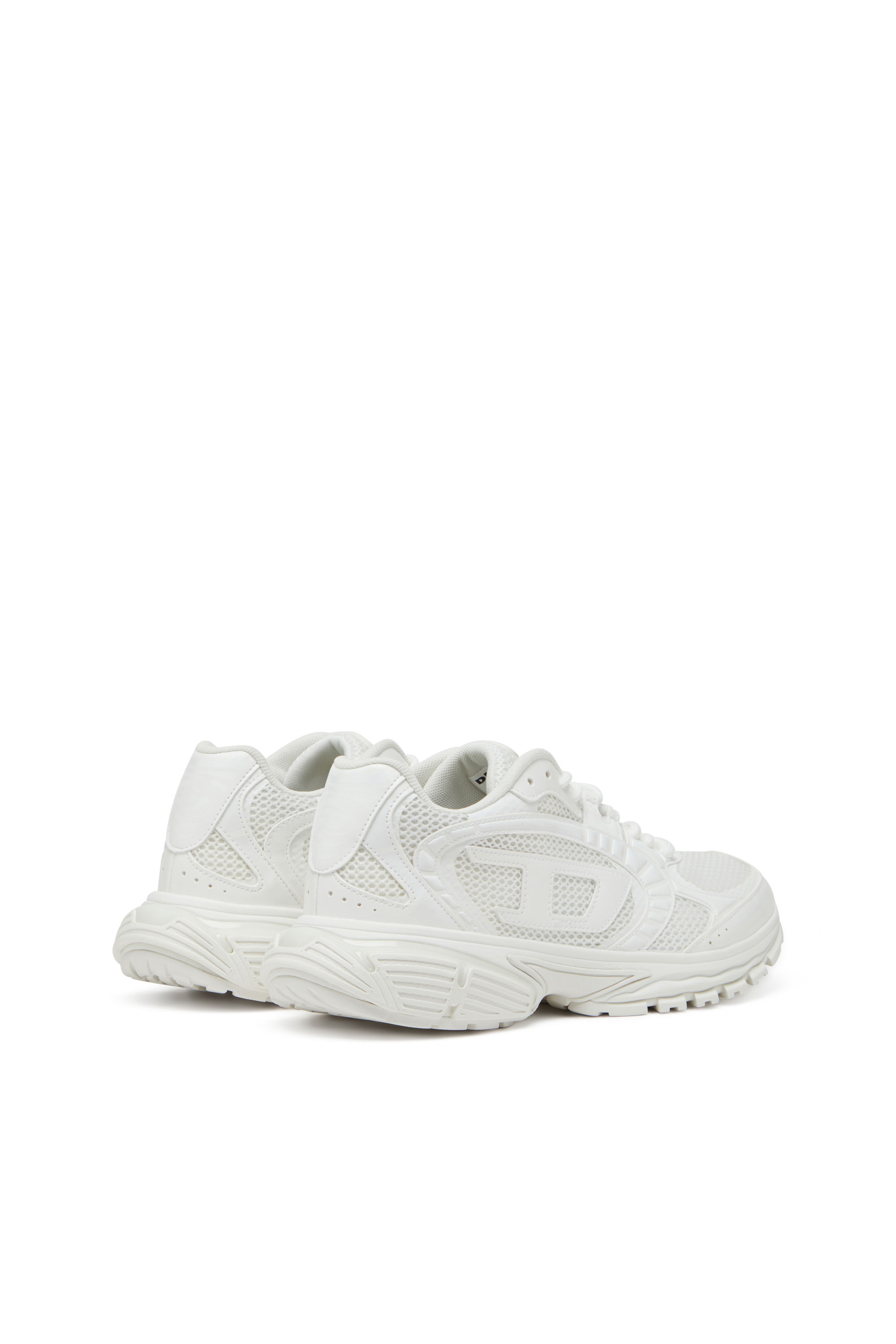 Diesel - S-PRO-V-DENSE LOW, Man's S-Pro-V-Dense-Mesh sneakers with Oval D logo in White - 3