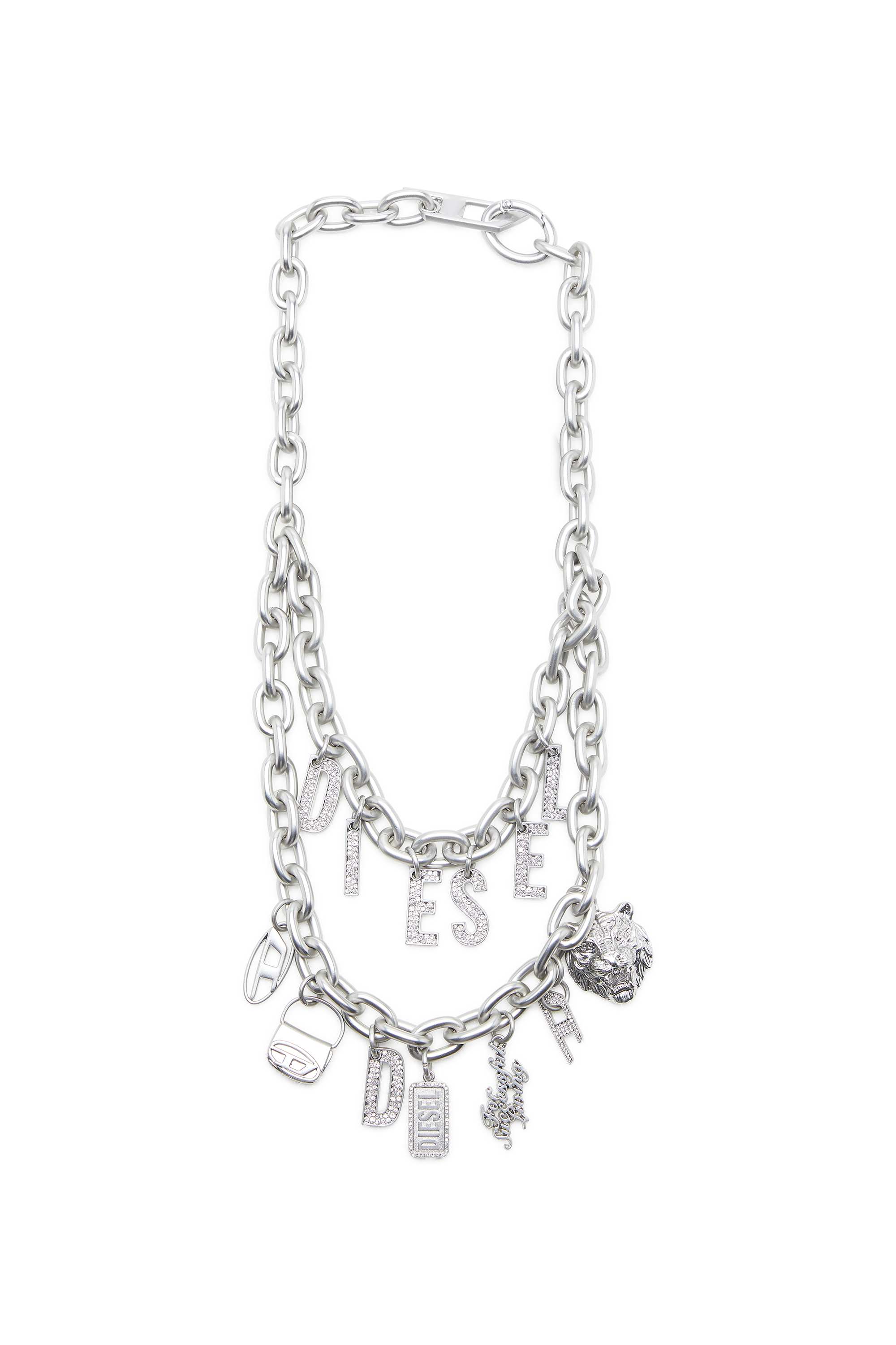 Diesel - HOSHI CHARM, Unisex's Bag charm in Silver - 1