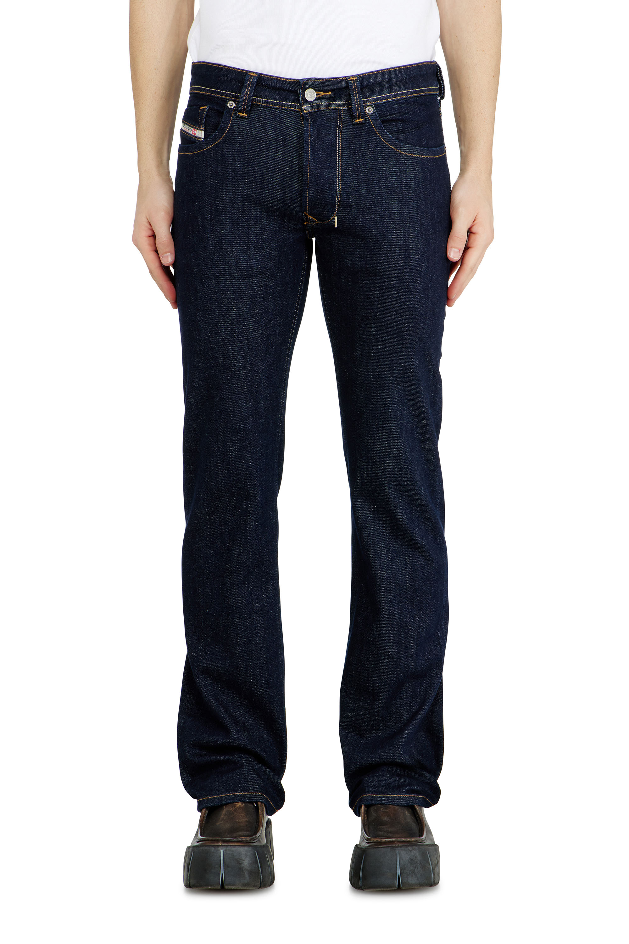 Diesel - Man's Regular Jeans 1985 Larkee 0DBEJ, Dark Blue - 2