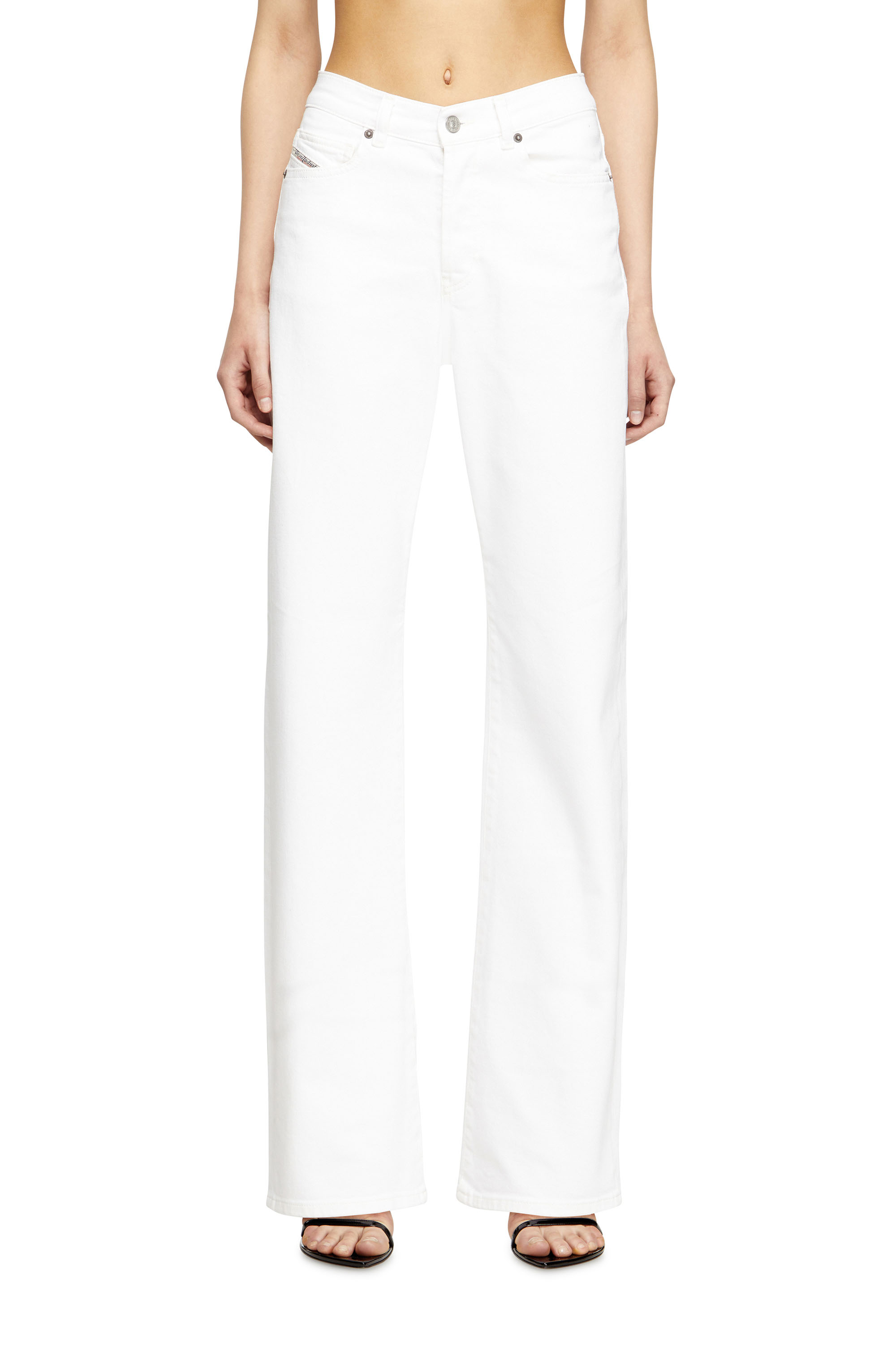 Regular Jeans 1971 D-Sent 09K05, White Diesel - Woman's Regular Jeans 1971 D-Sent 09K05, White - 3