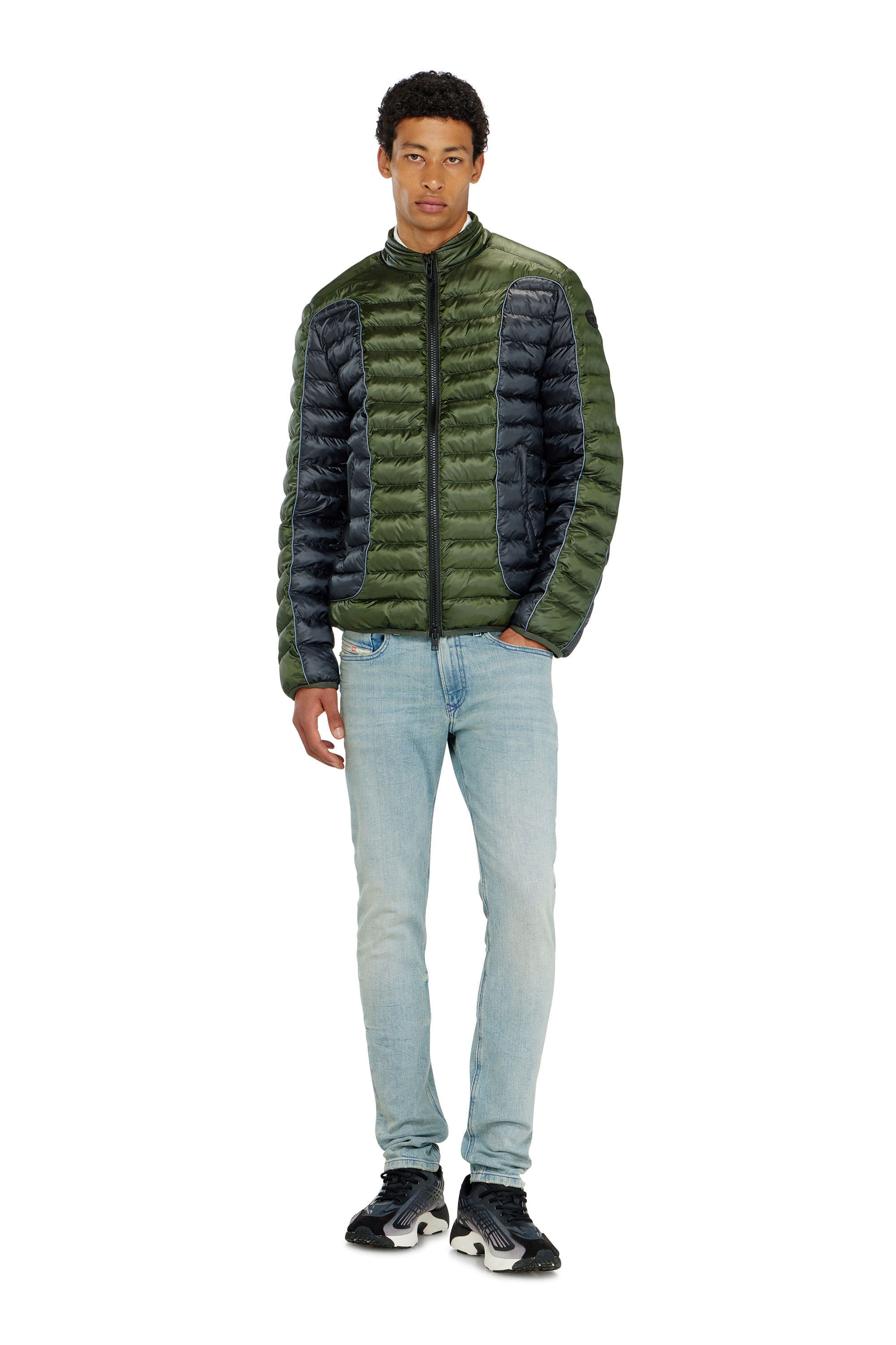 Diesel - Man's Skinny Jeans 1979 Sleenker 0KBBF, Light Blue - 2