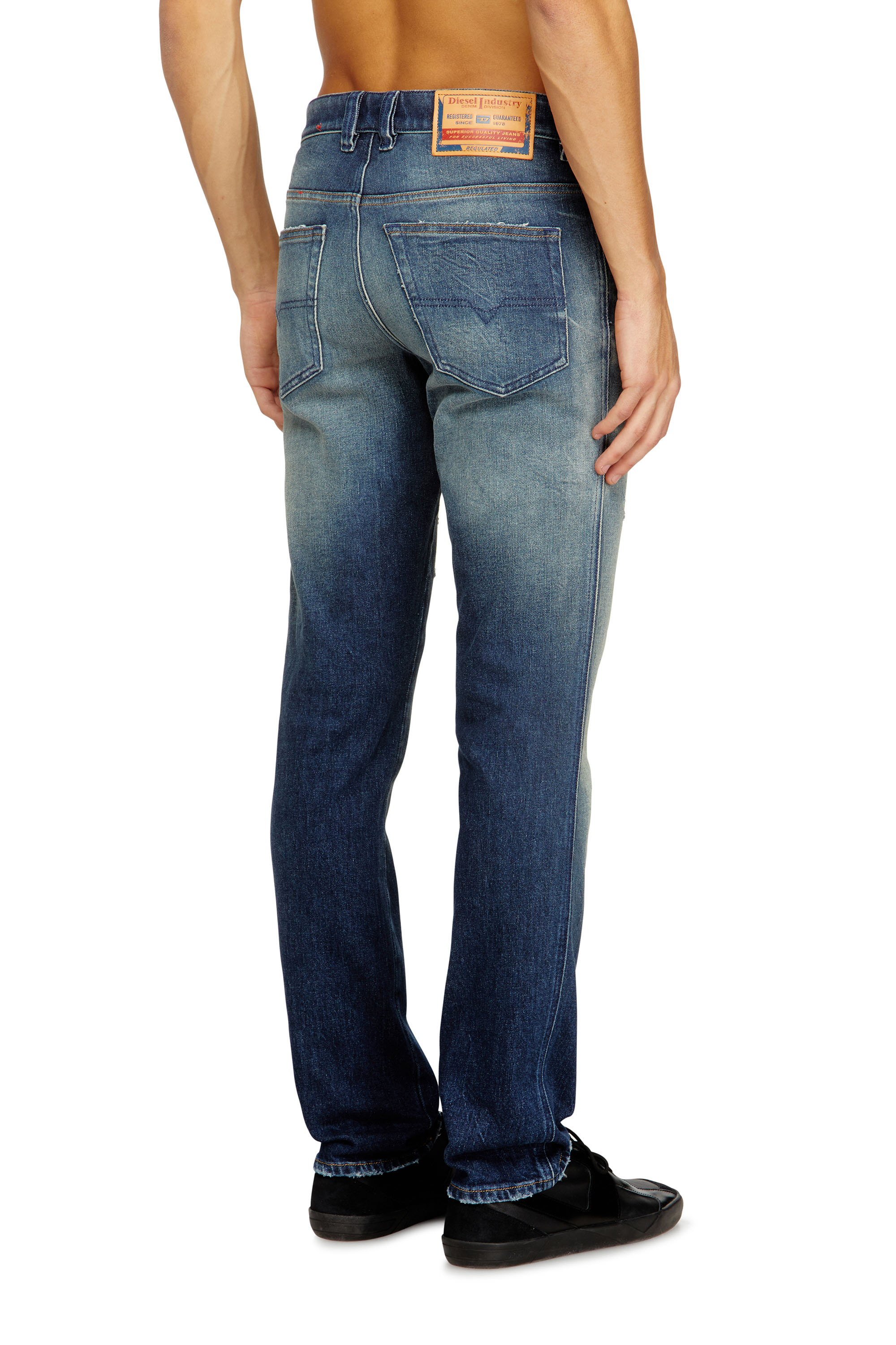Diesel - Man's Slim Jeans 1993 D-Vyl 007CA, Dark Blue - 4