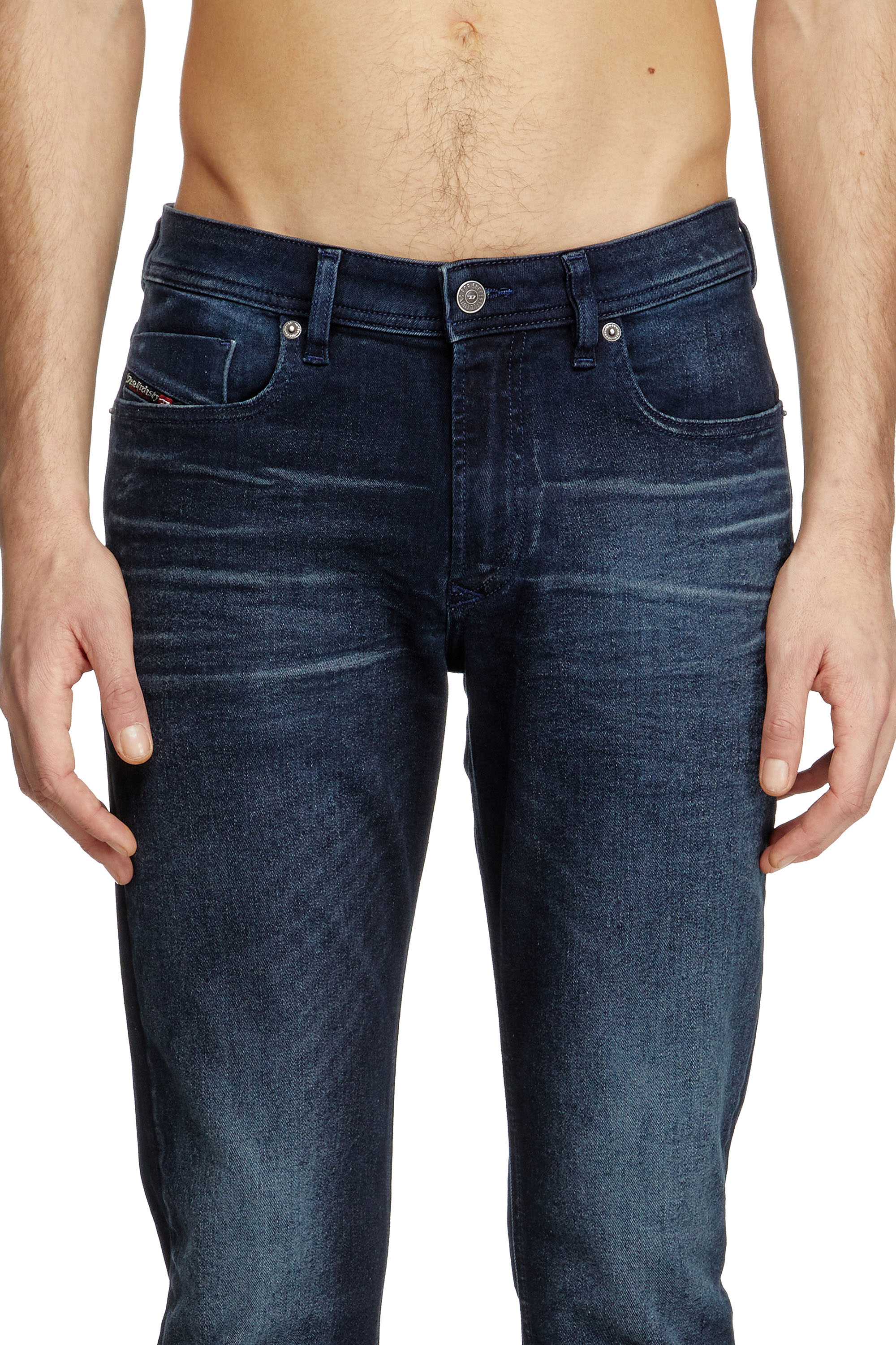 Diesel - Man's Skinny Jeans 1979 Sleenker 0BMBU, Dark Blue - 5