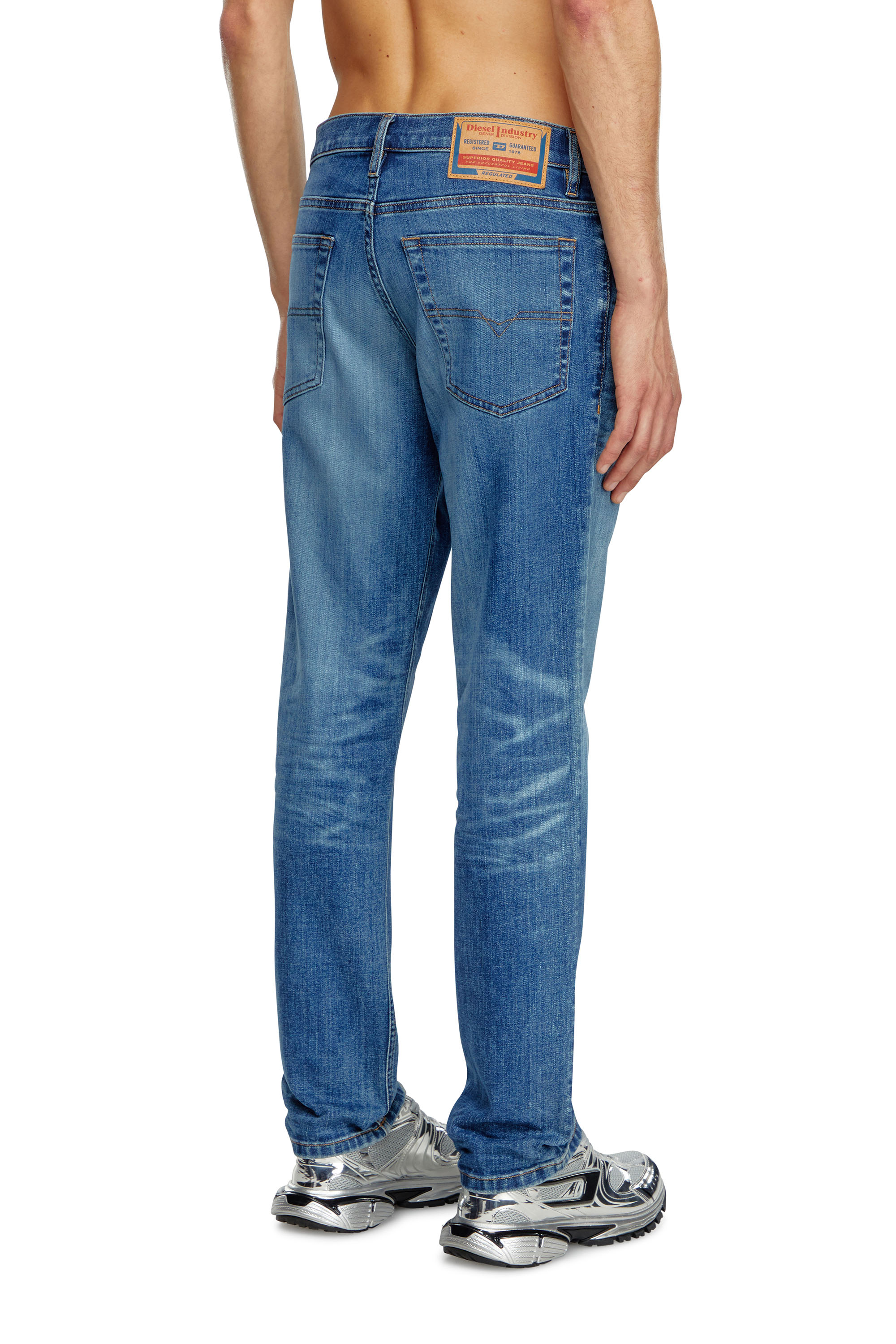 Diesel - Tapered Jeans 2023 D-Finitive 0GRDP, Medium blue - Image 3