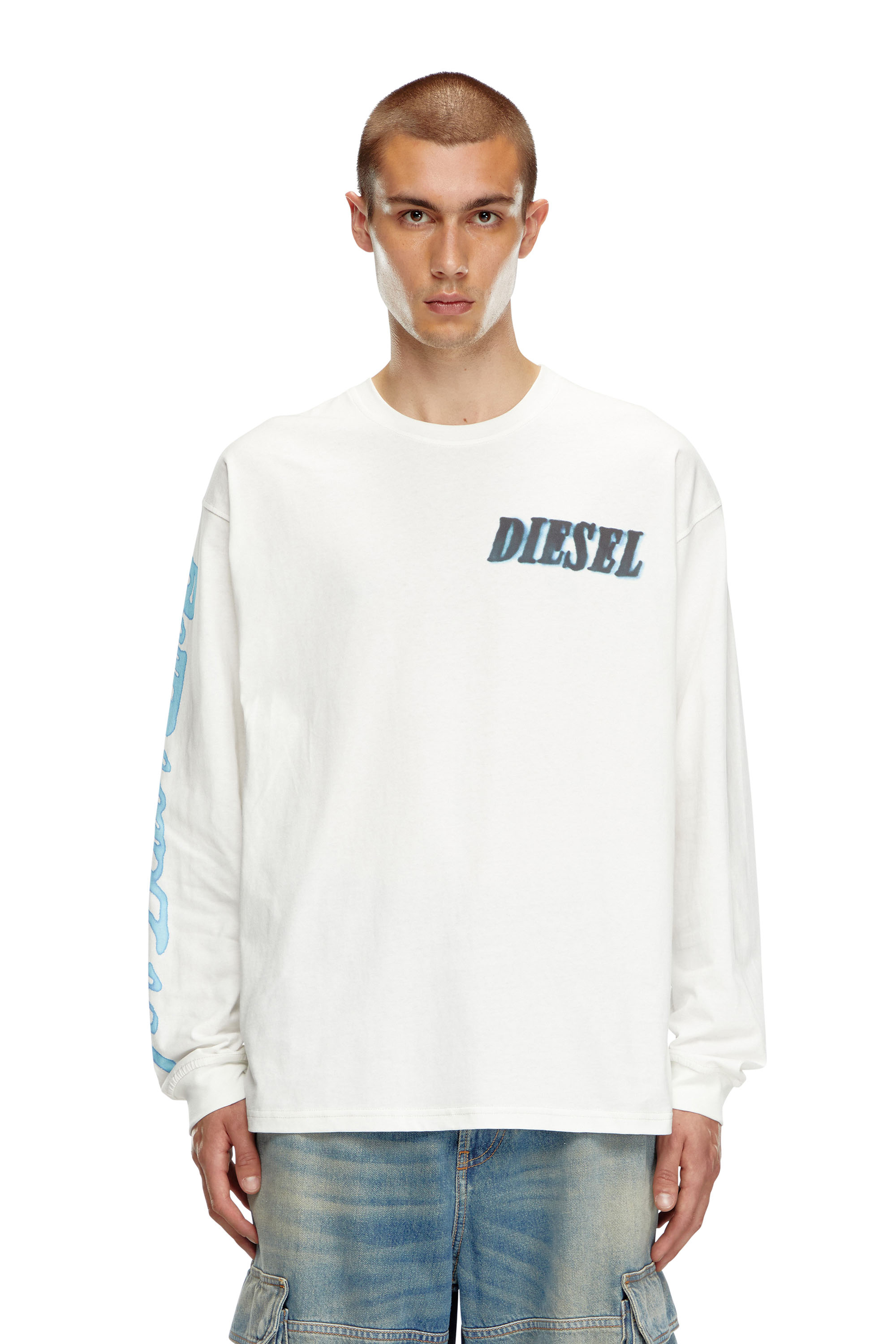 Diesel - T-BOXT-LS-Q15, White - Image 1