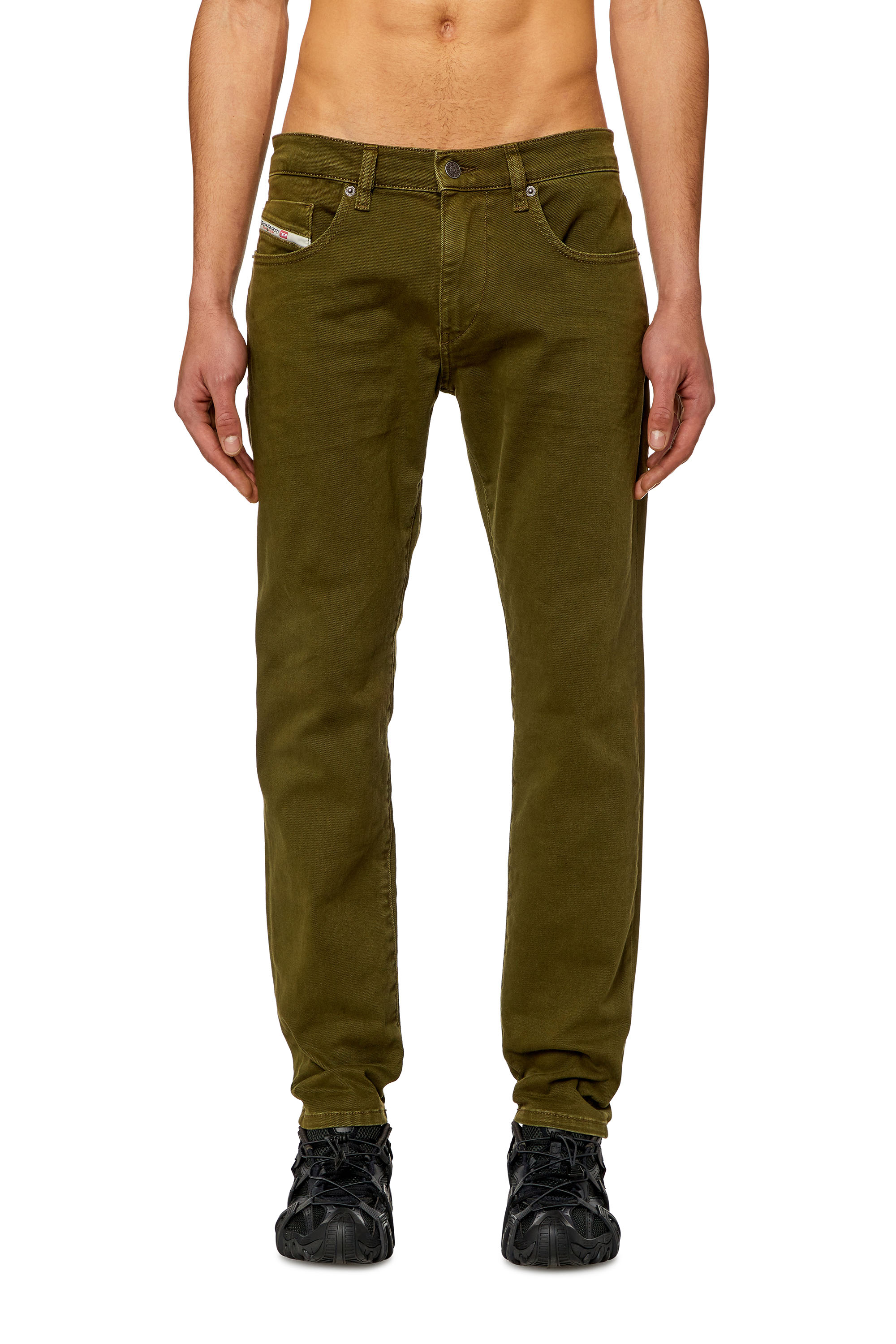 Diesel - Slim Jeans 2019 D-Strukt 0QWTY, Green - Image 1