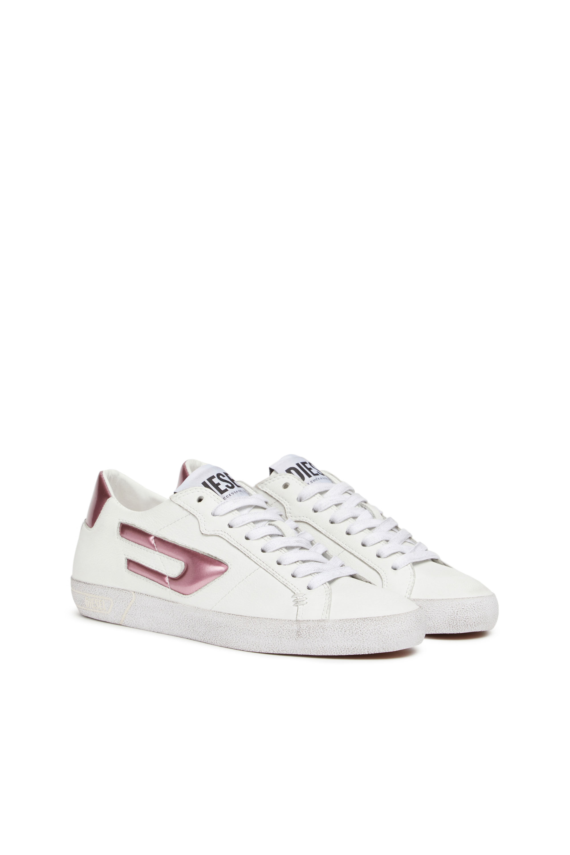 Diesel - S-LEROJI LOW W, White/Pink - Image 2