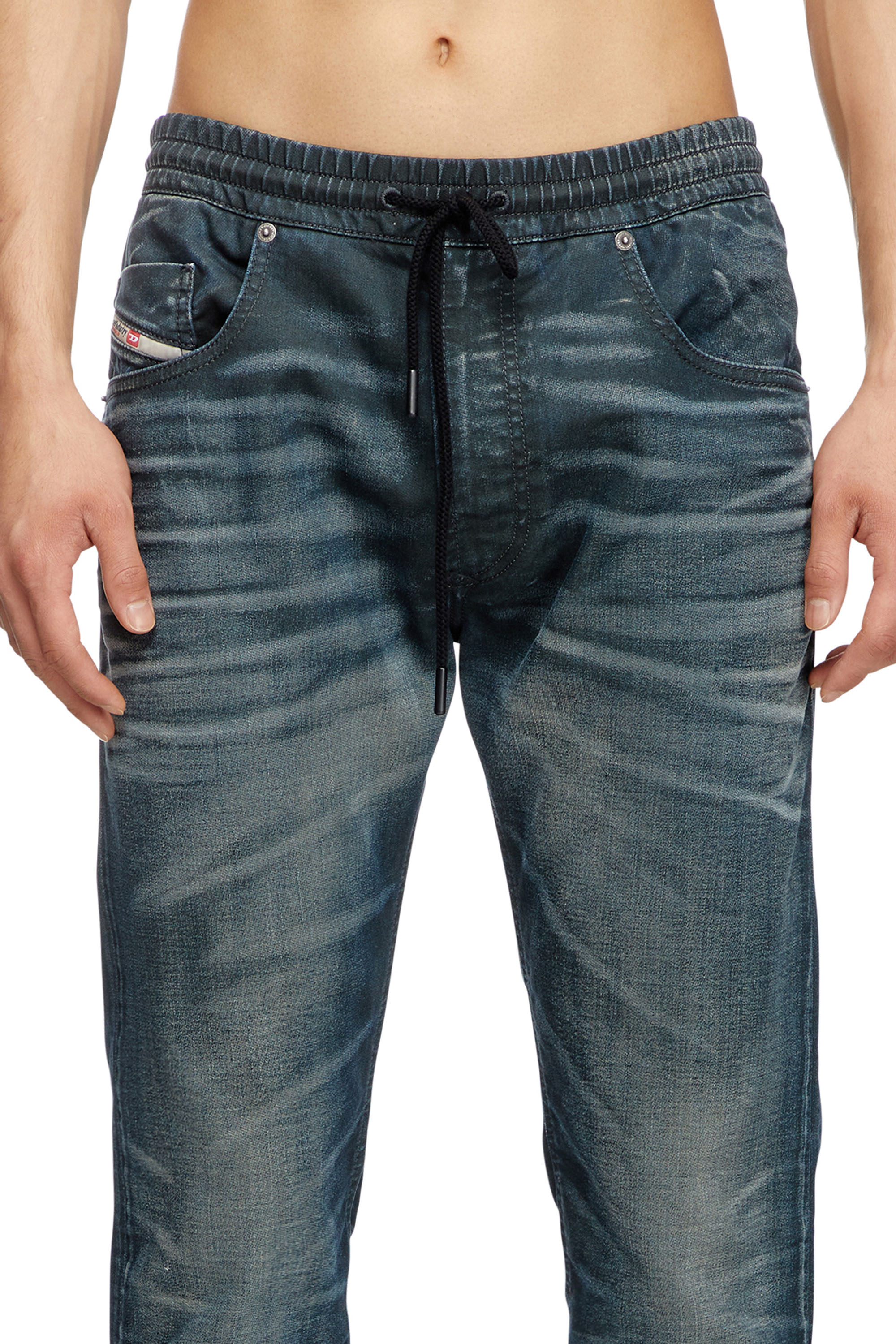 Diesel - Man's Tapered 2030 D-Krooley Joggjeans® 068QK, null - 5