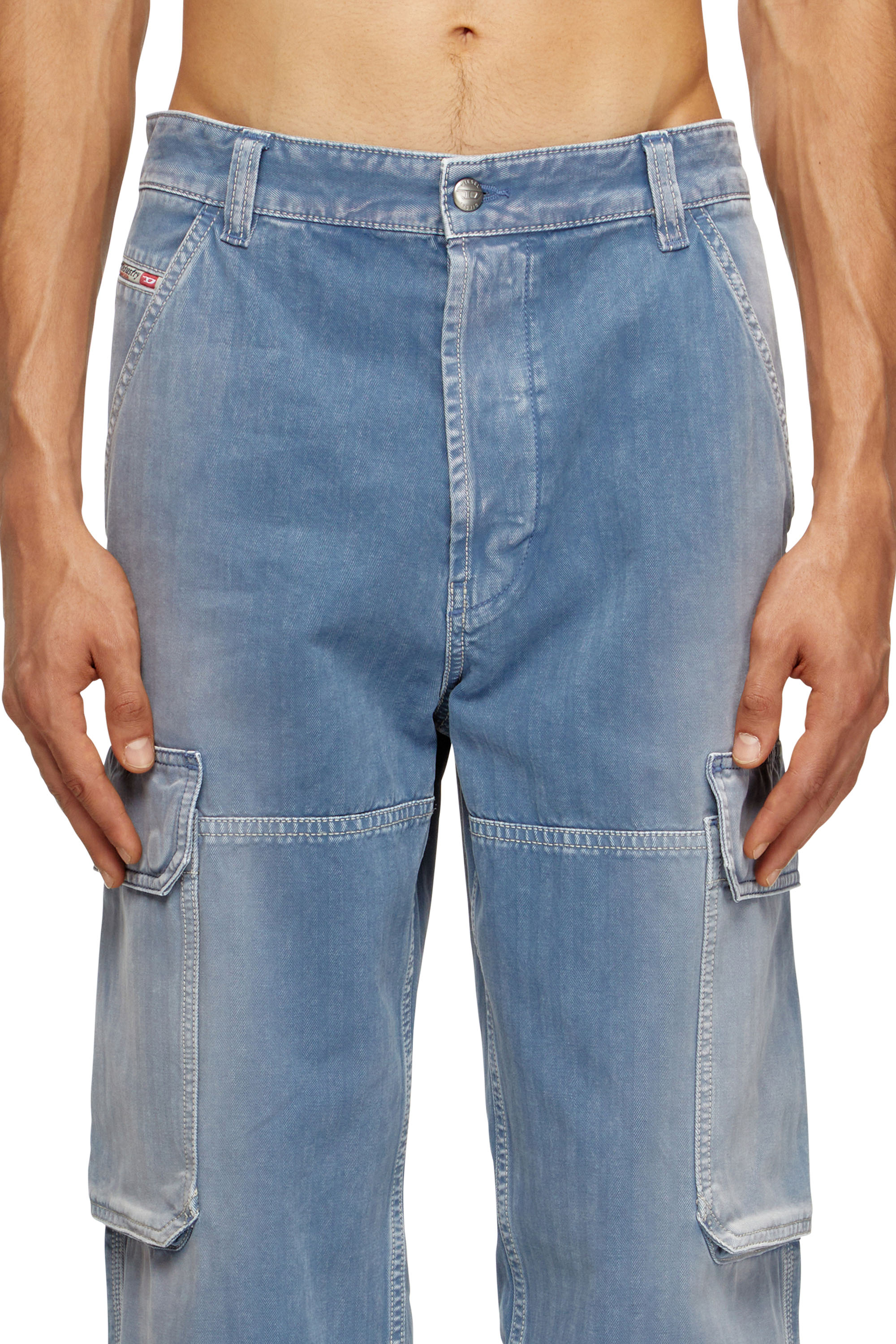 Regular Jeans D-Uty 09M93, Blue Diesel - Man's Regular Jeans D-Uty 09M93, Blue - 5