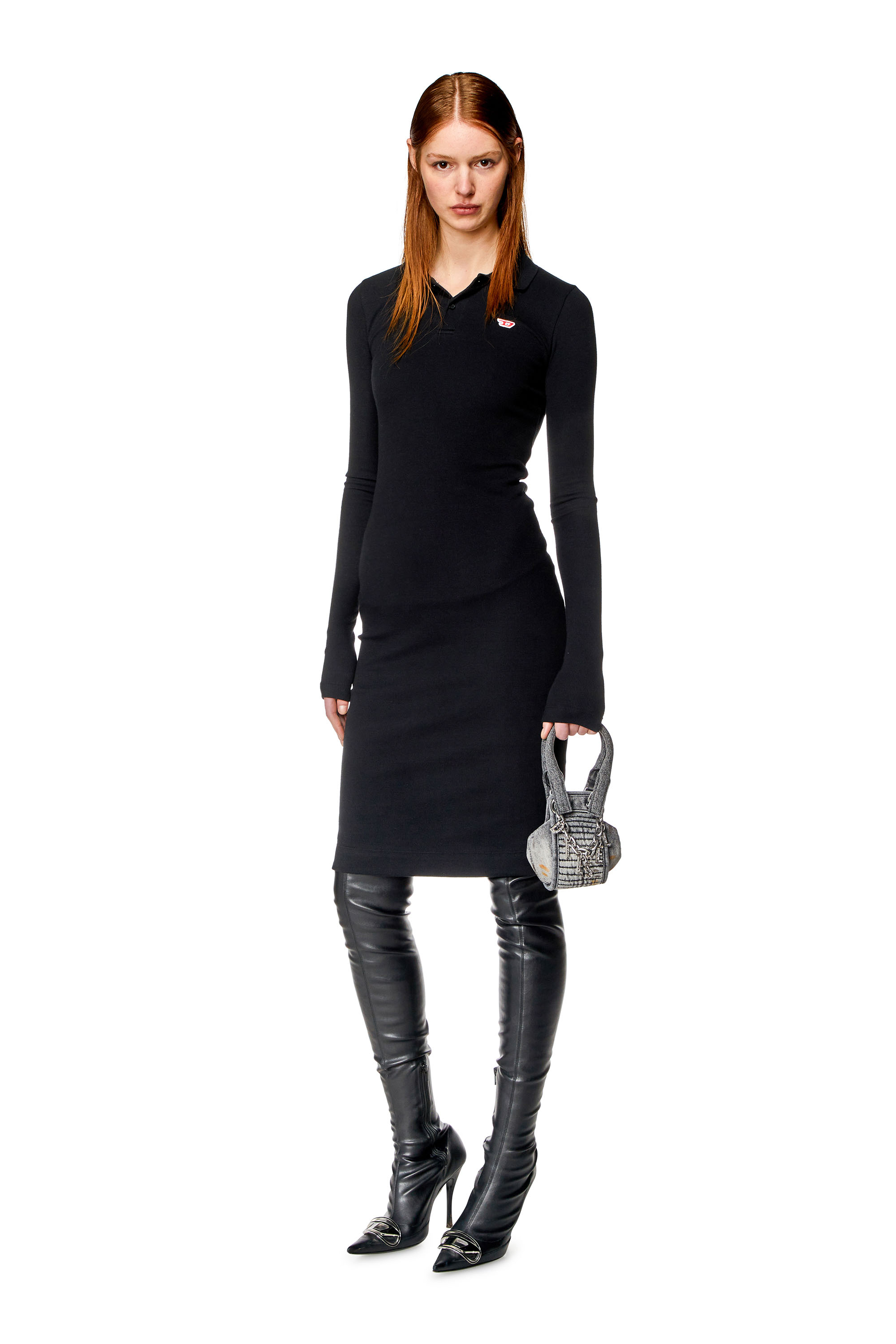 Diesel - D-RIBENNY-LS-D, Black - Image 1