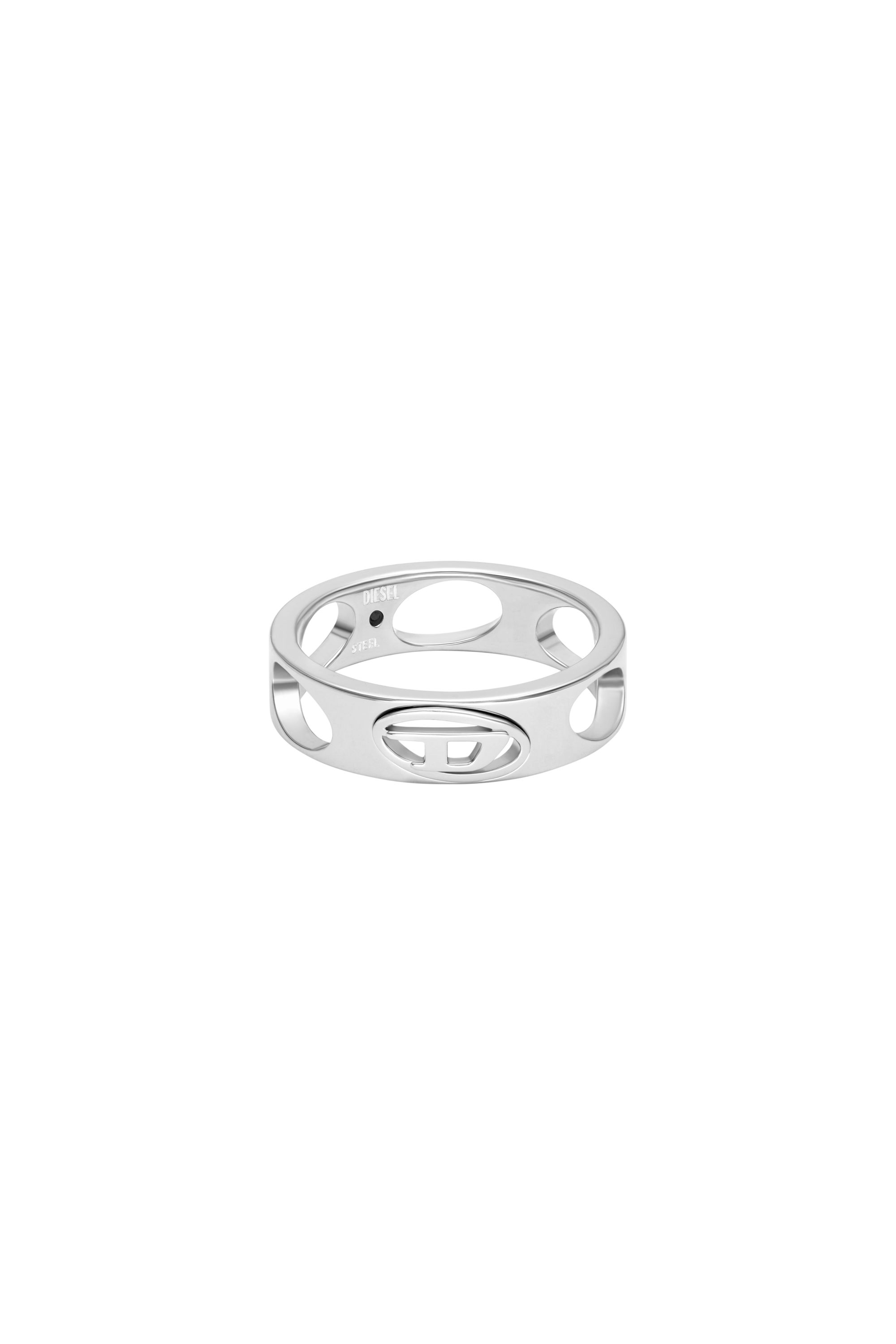 Diesel - DX166540 JEWELLERY, Unisex's Stainless Steel Band Ring in Silver - 2