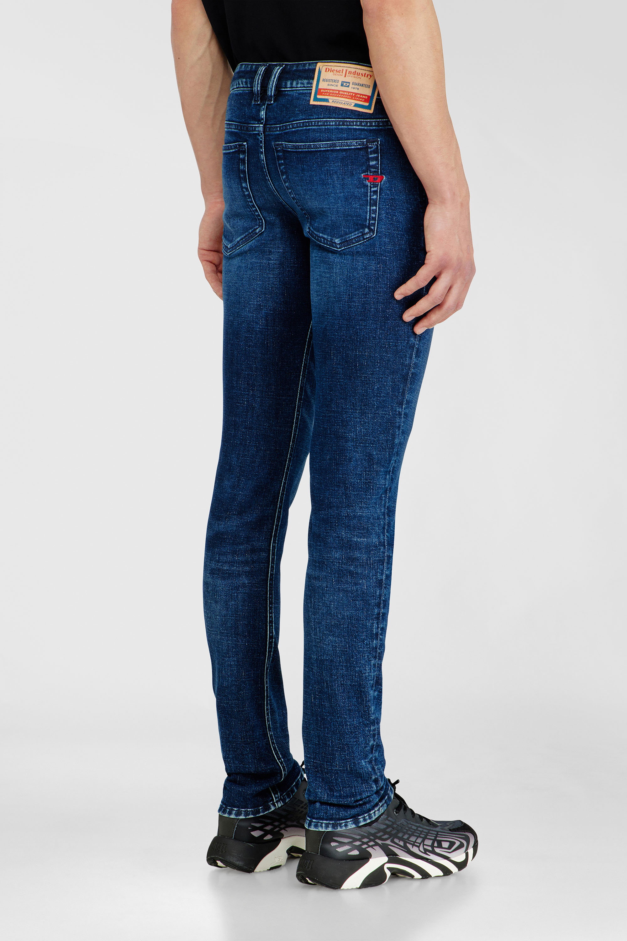 Diesel - Man's Skinny Jeans 1979 Sleenker 0KBBD, Dark Blue - 5