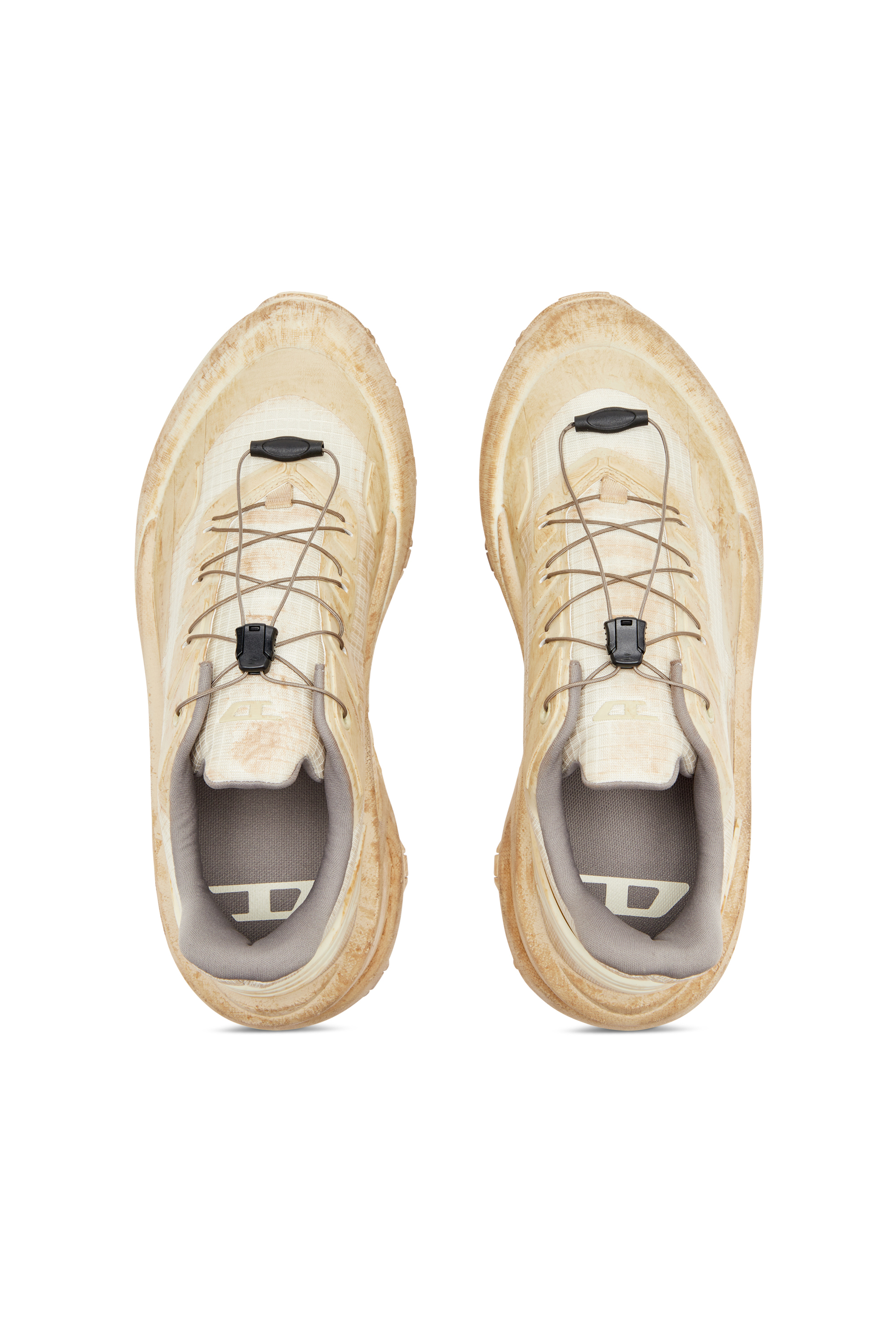 D-CAGE RUNNER, Beige Diesel - D-CAGE RUNNER, Man's D-Cage Runner-Sneaker in Beige - 4
