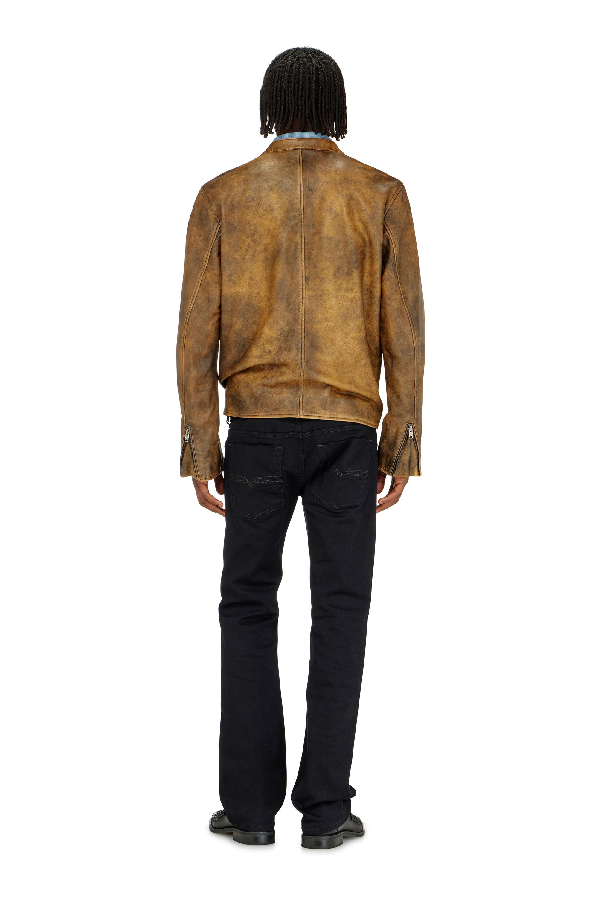 Diesel - Man's Bootcut Jeans 2007 Zatiny 0688H, Black/Dark grey - 3