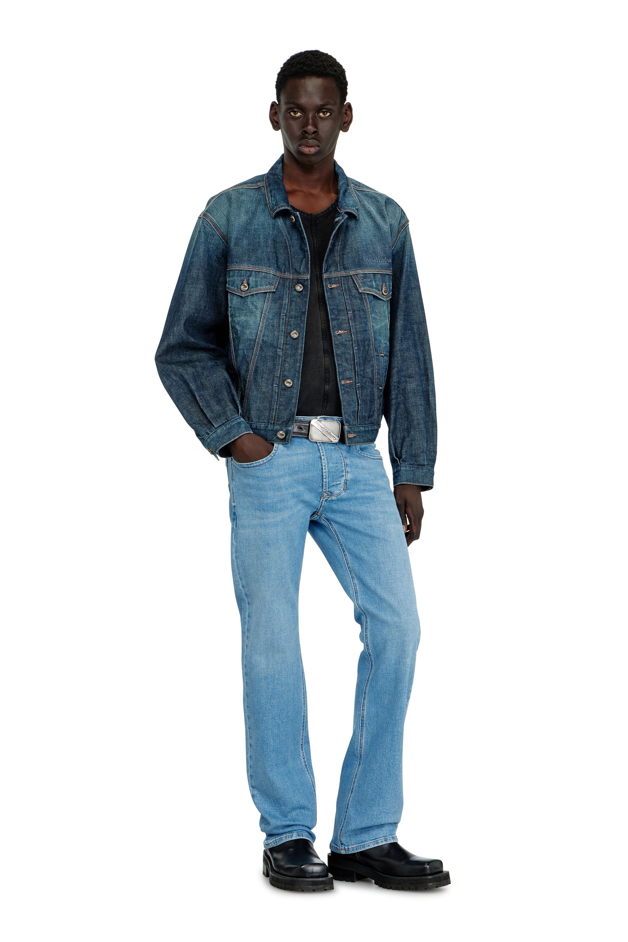 Diesel - Man's Regular Jeans 1985 Larkee 0HDBJ, Light Blue - 1