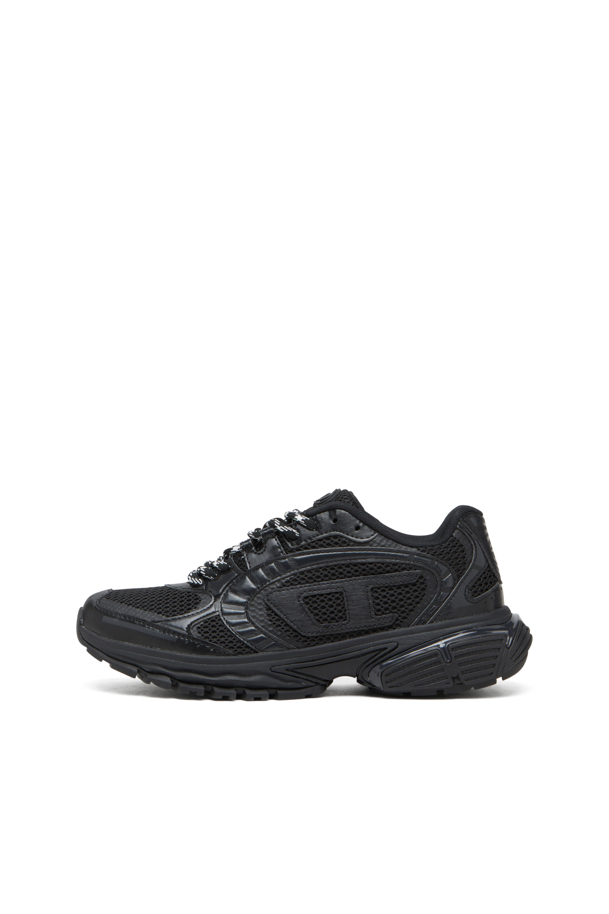 Diesel - S-PRO-V-DENSE LOW, Man's S-Pro-V-Dense-Mesh sneakers with Oval D logo in Black - 8