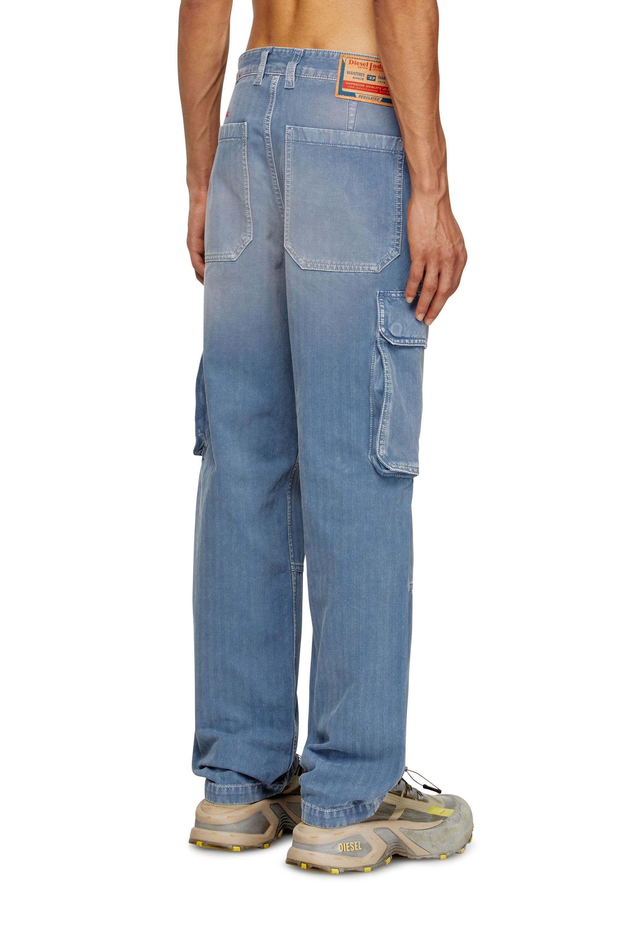 Regular Jeans D-Uty 09M93, Blue Diesel - Man's Regular Jeans D-Uty 09M93, Blue - 4