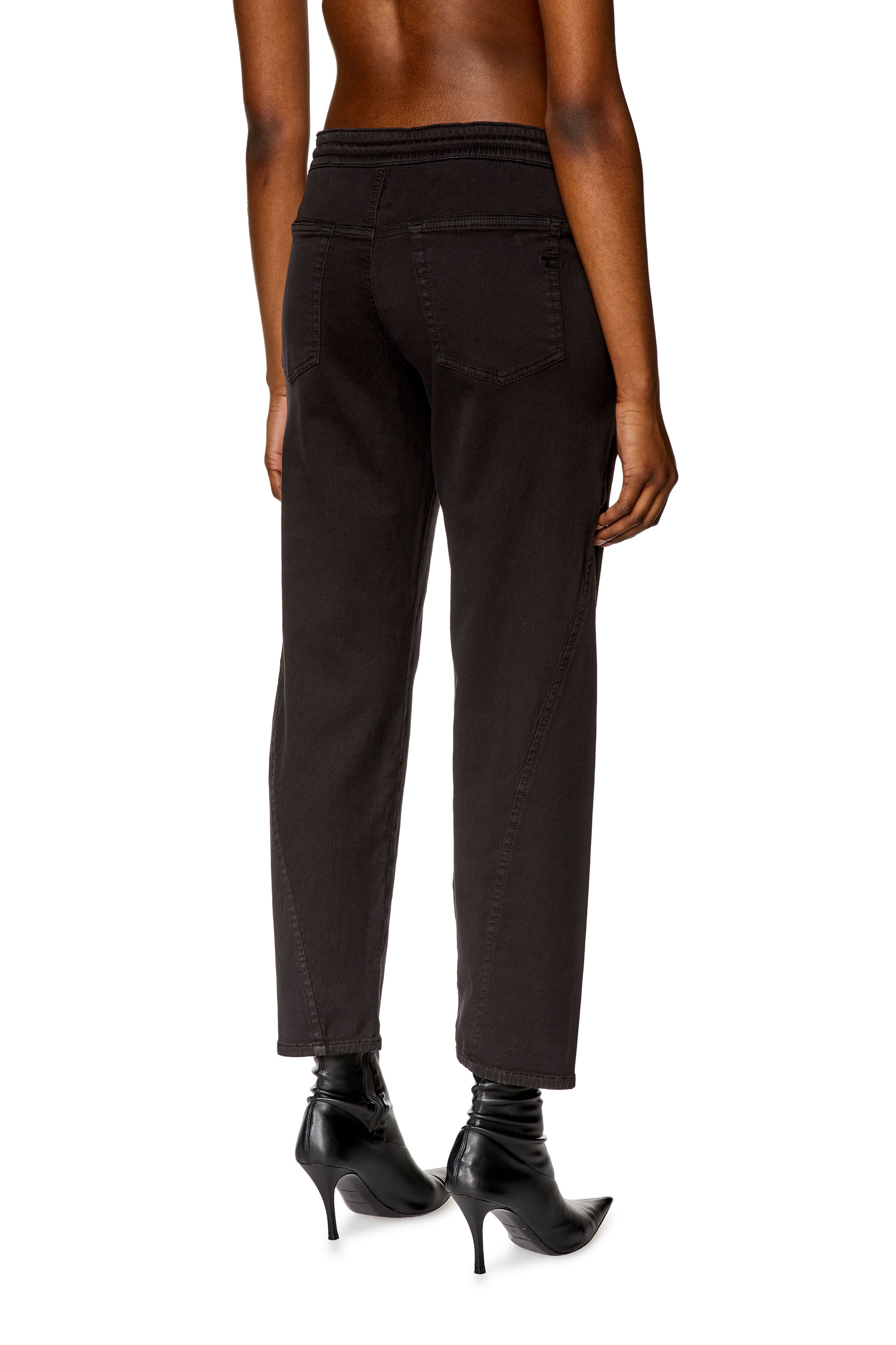 Diesel - Boyfriend Krailey JoggJeans® 068DY, Black - Image 2