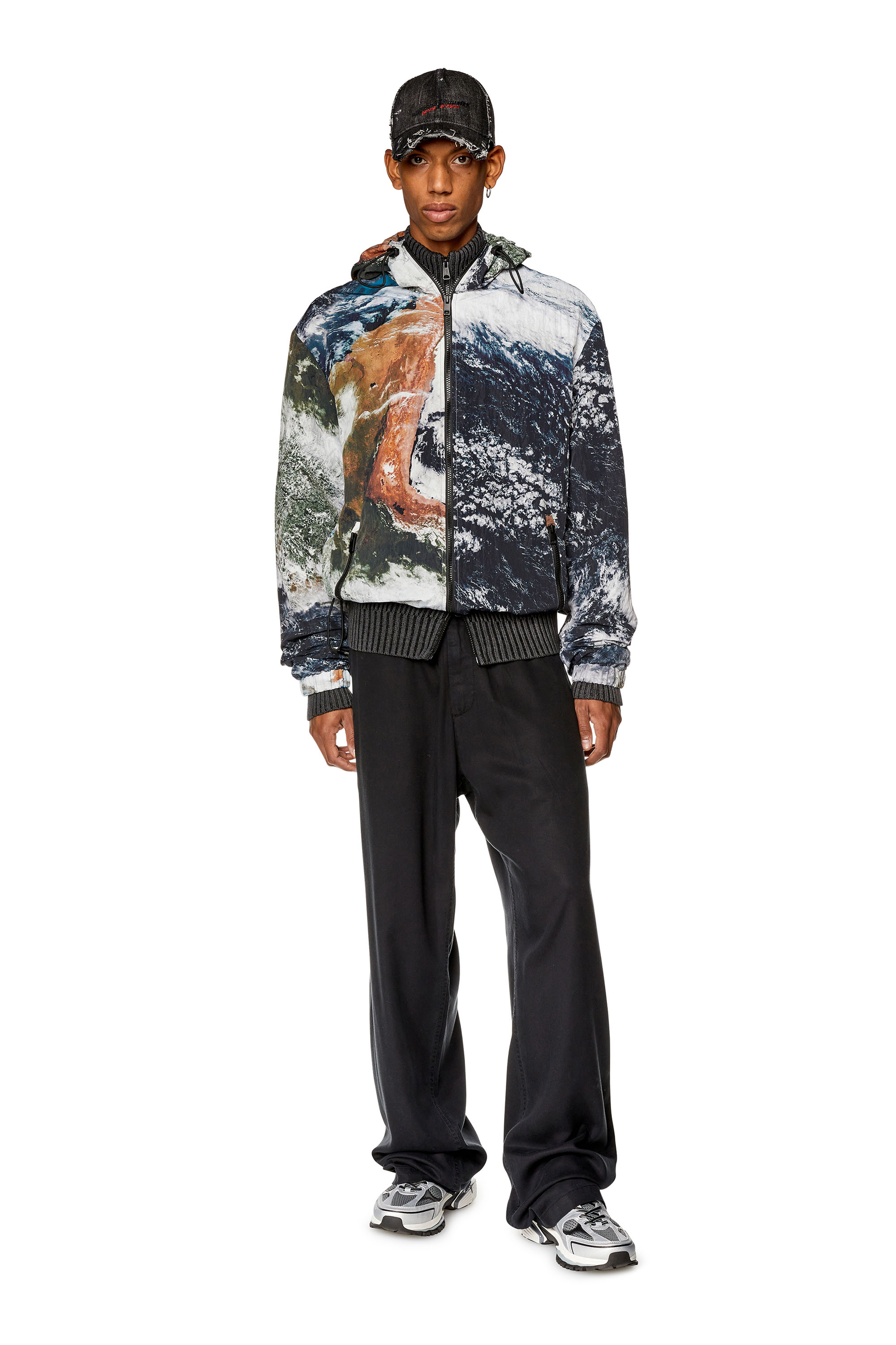 Diesel - J-WARRETT-PRINT, Black/White - Image 2