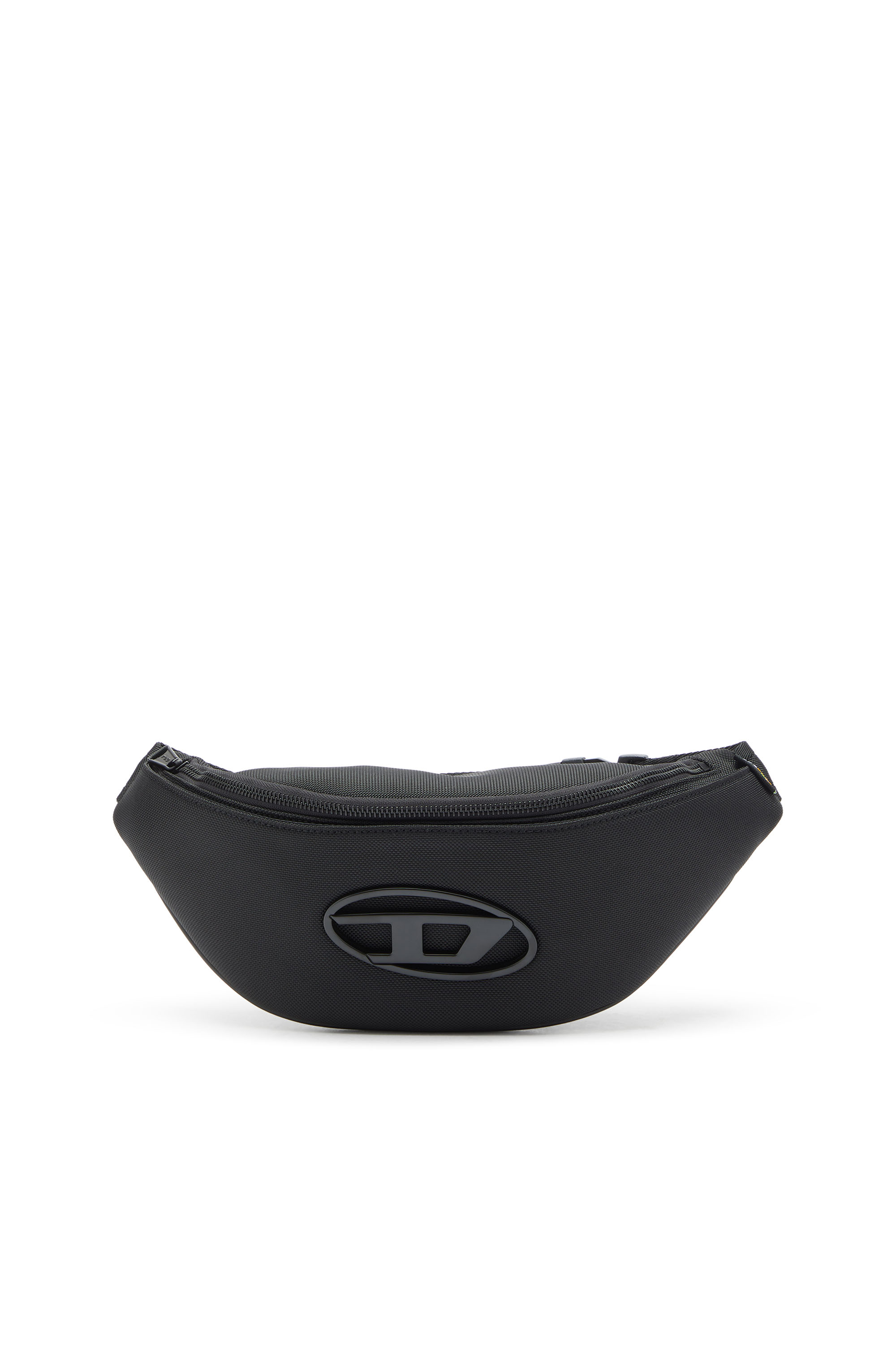 Diesel - HOLI-D BELT BAG M, Unisex's Holi-D - Belt bag in nylon with internal pocket in Black - 1