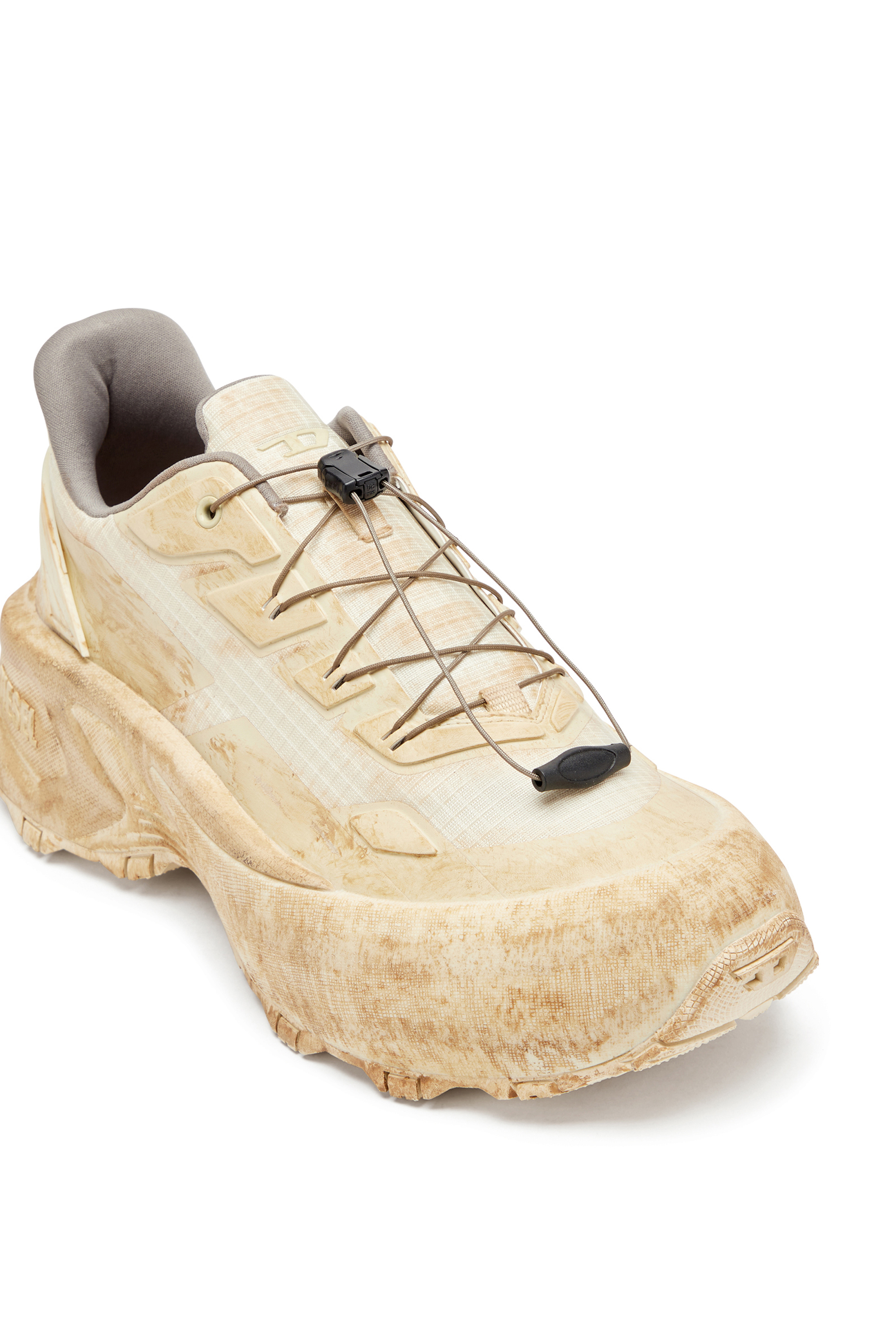 D-CAGE RUNNER, Beige Diesel - D-CAGE RUNNER, Man's D-Cage Runner-Sneaker in Beige - 6