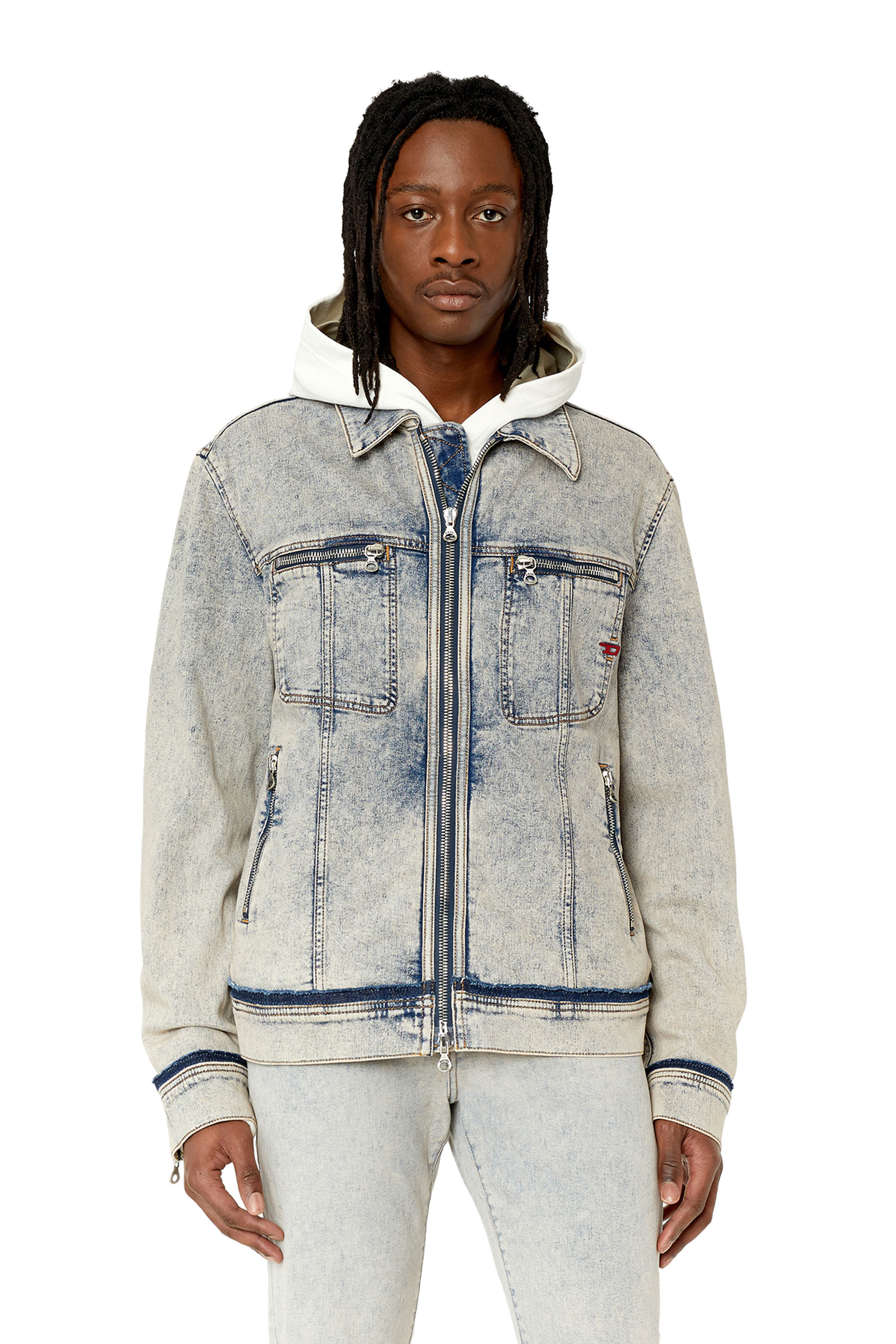 Diesel - D-BARCY-RE, Light Blue - Image 1