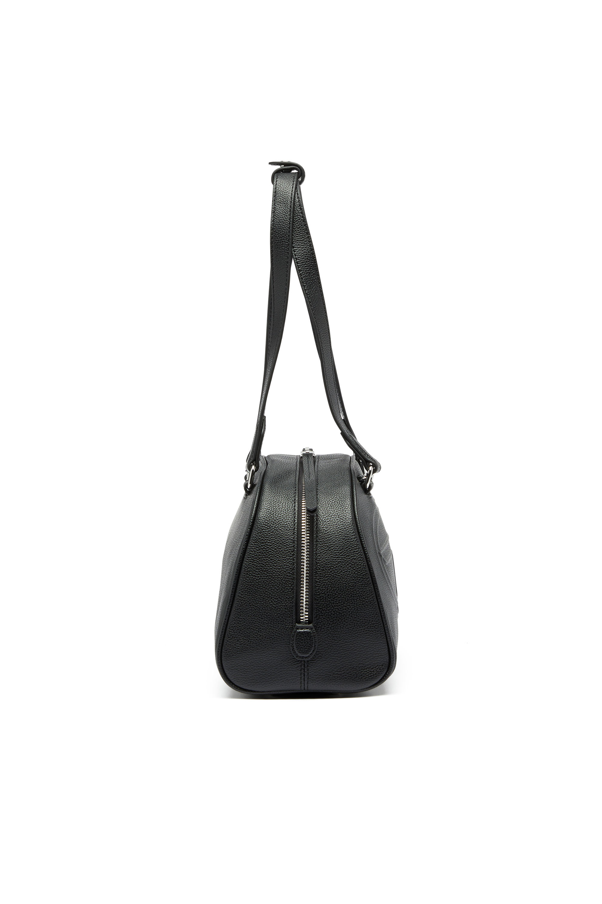 Diesel - 1DR DOME SHOULDER, Unisex's 1DR Dome - Leather Boston bag with embossed logo in null - 4