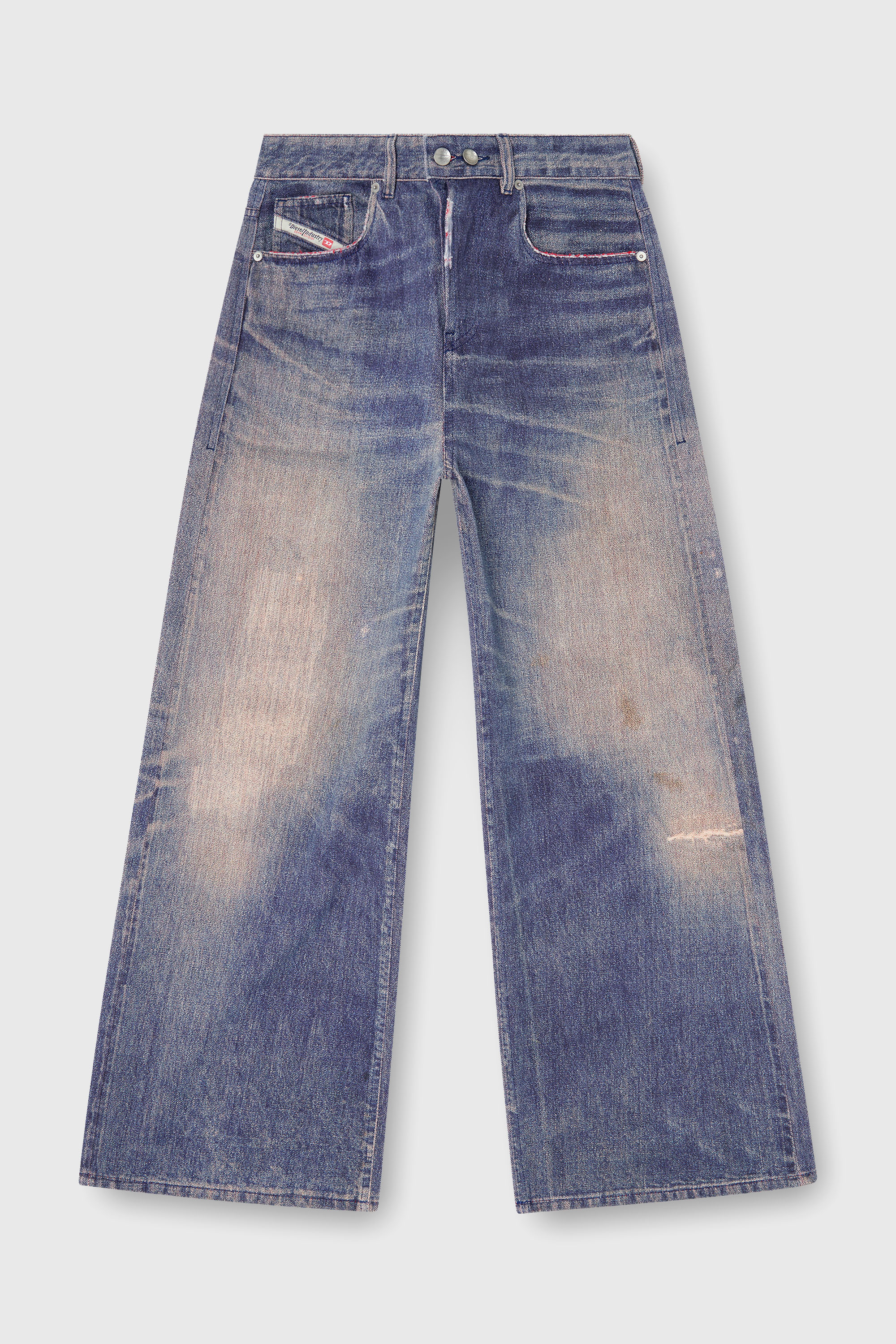Diesel - Woman's Relaxed Jeans 1996 D-Sire 09P95, Dark Blue - 6