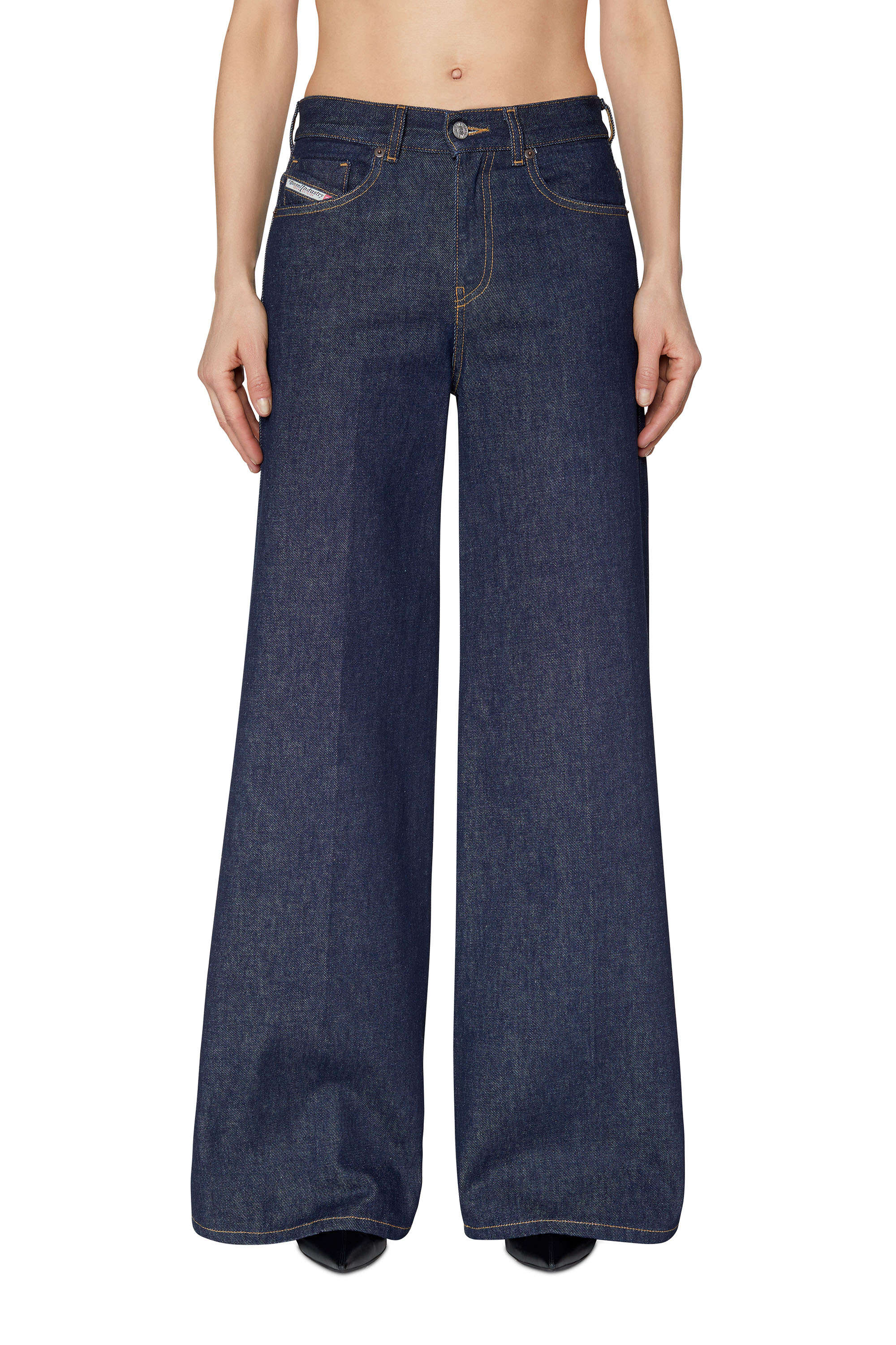 Diesel - Bootcut and Flare Jeans 1978 D-Akemi Z9C02, Dark Blue - Image 1