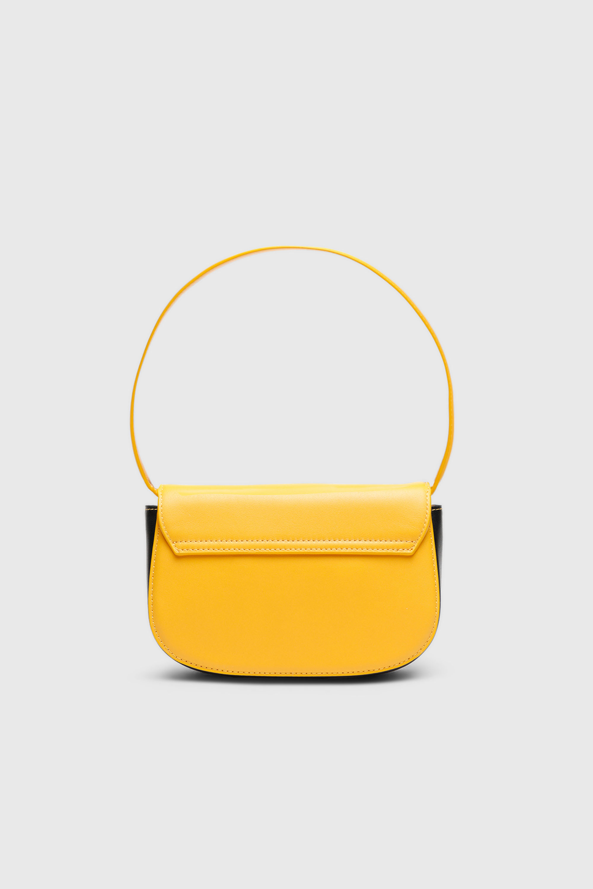 Diesel - 1DR, Woman's 1DR - Iconic shoulder bag in nappa leather in Yellow - 3