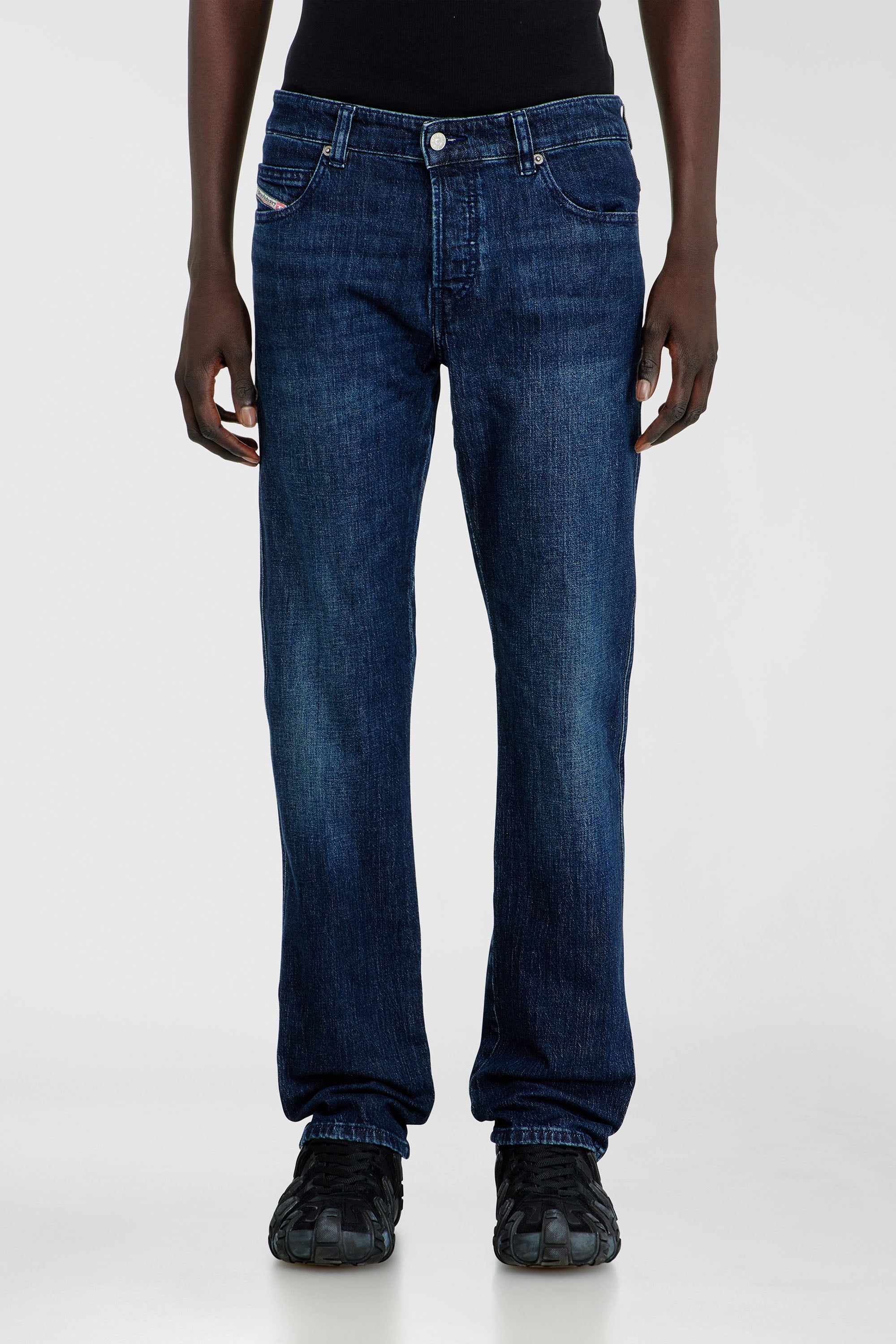 Diesel - Man's Slim Jeans 1993 D-Vyl 0DBED, Dark Blue - 4