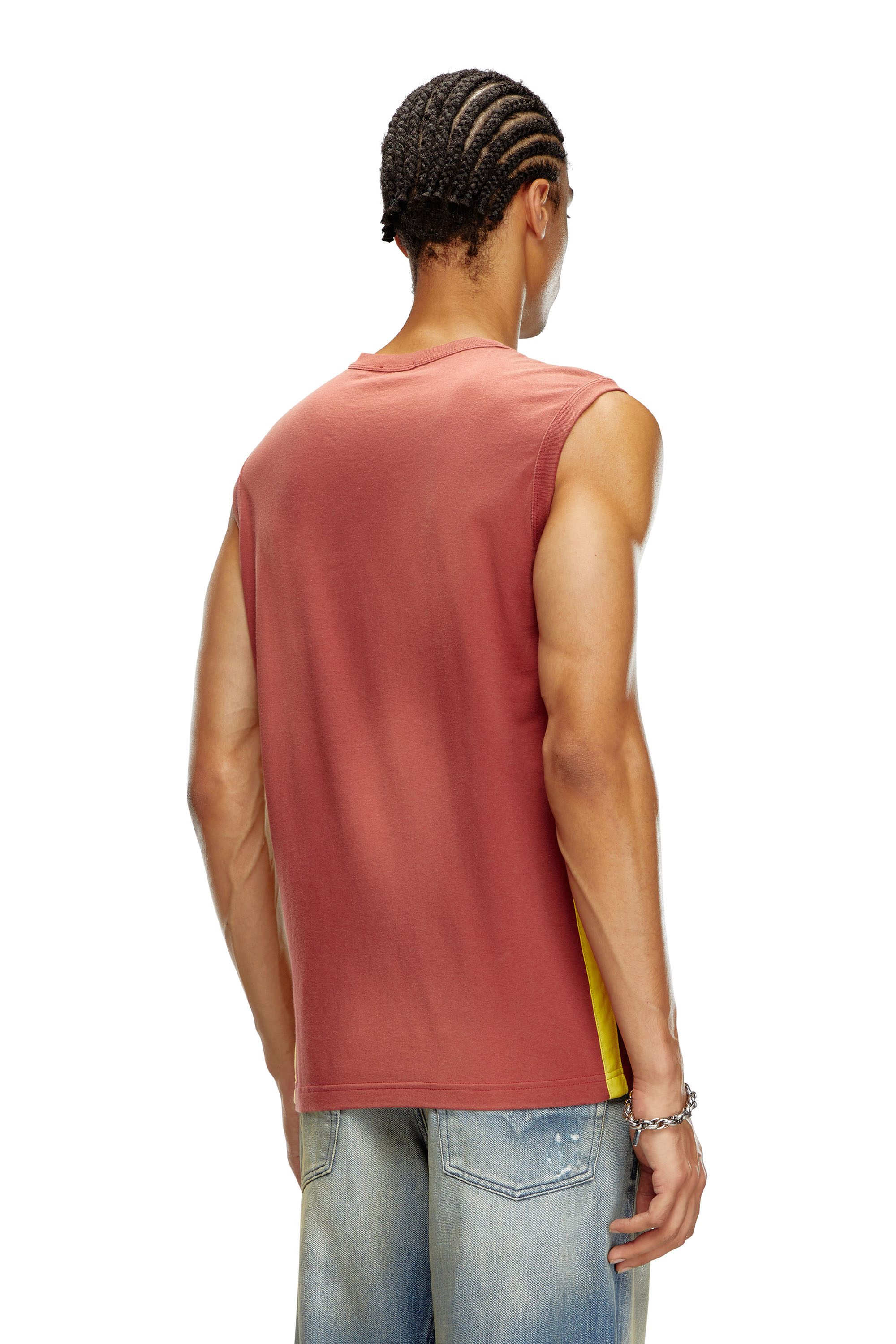 Diesel - T-BISCO-STRIPE, Red - Image 4