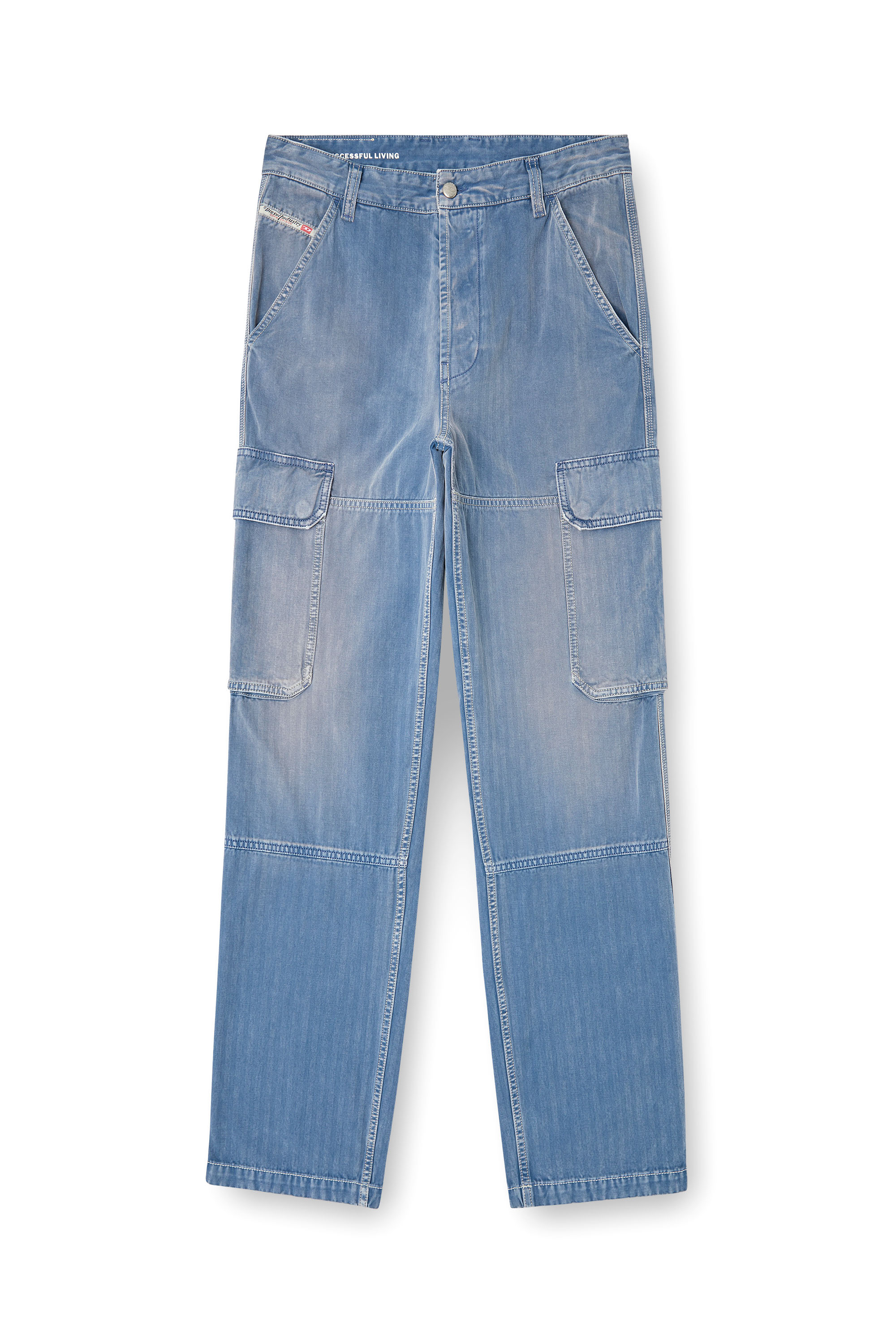 Regular Jeans D-Uty 09M93, Blue Diesel - Man's Regular Jeans D-Uty 09M93, Blue - 2