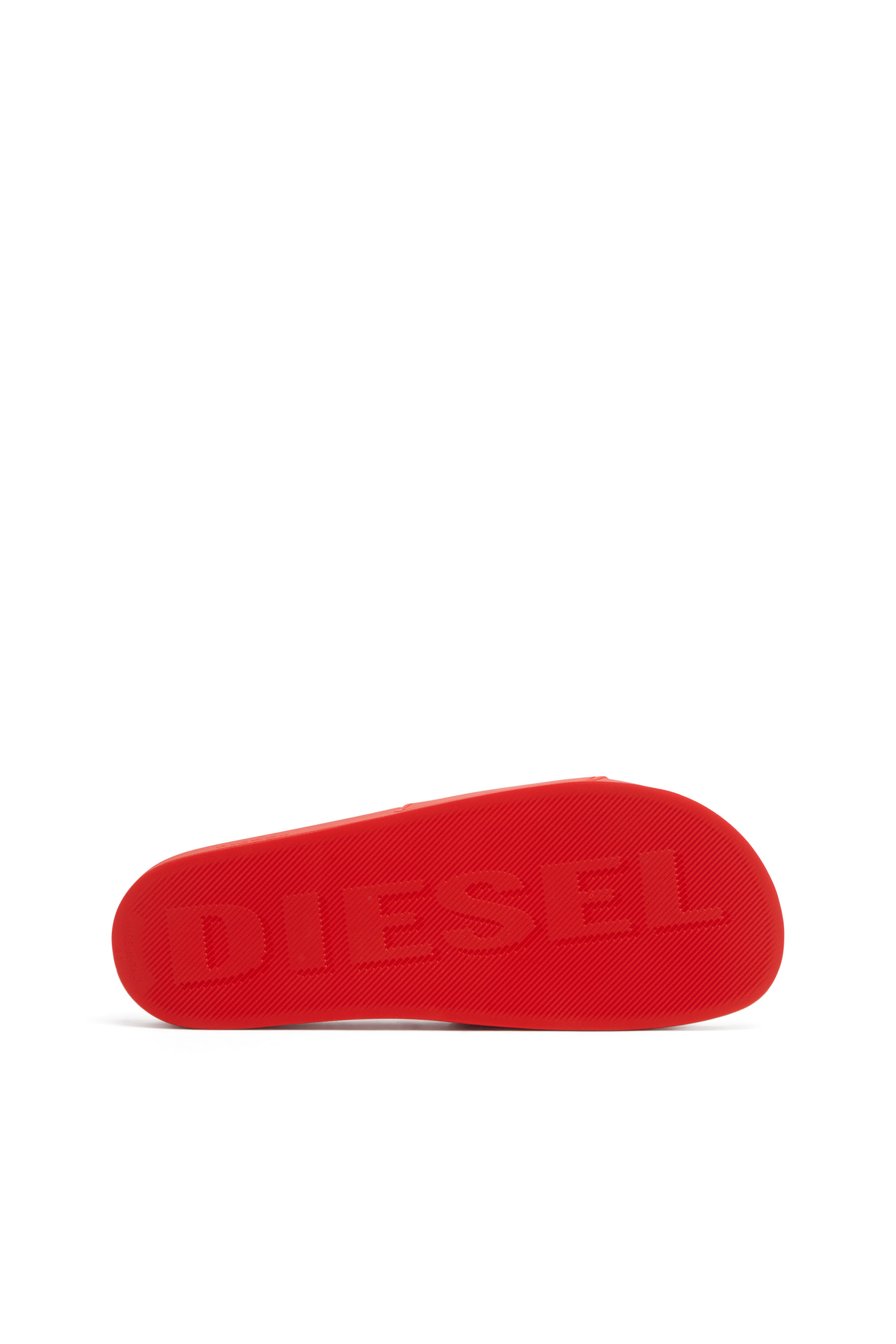 Diesel - SA-SWIM, Man's Sa-Swim-Rubber pool slides with D logo in Red - 4