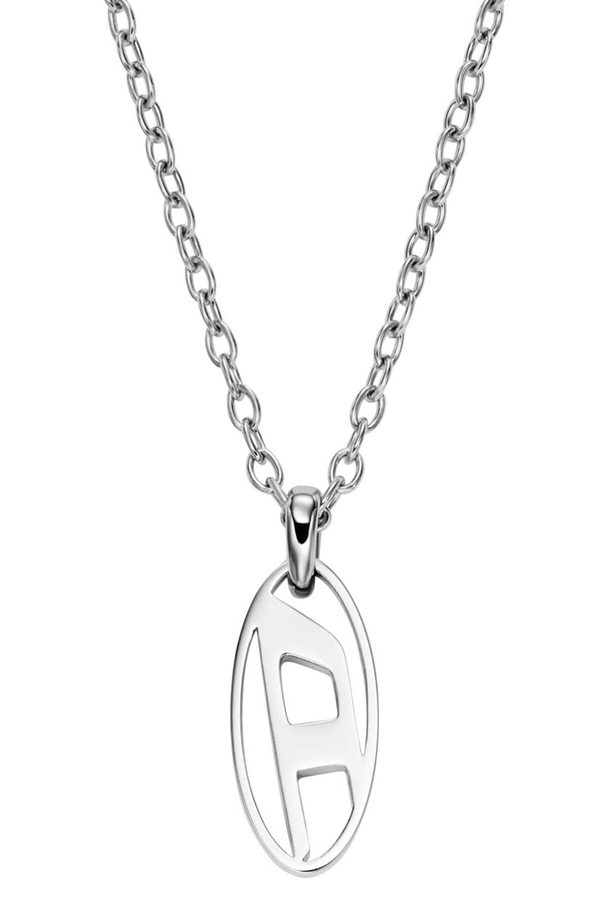 Diesel - DX1661040 JEWELLERY, Unisex's Stainless steel pendant necklace in Silver - 2