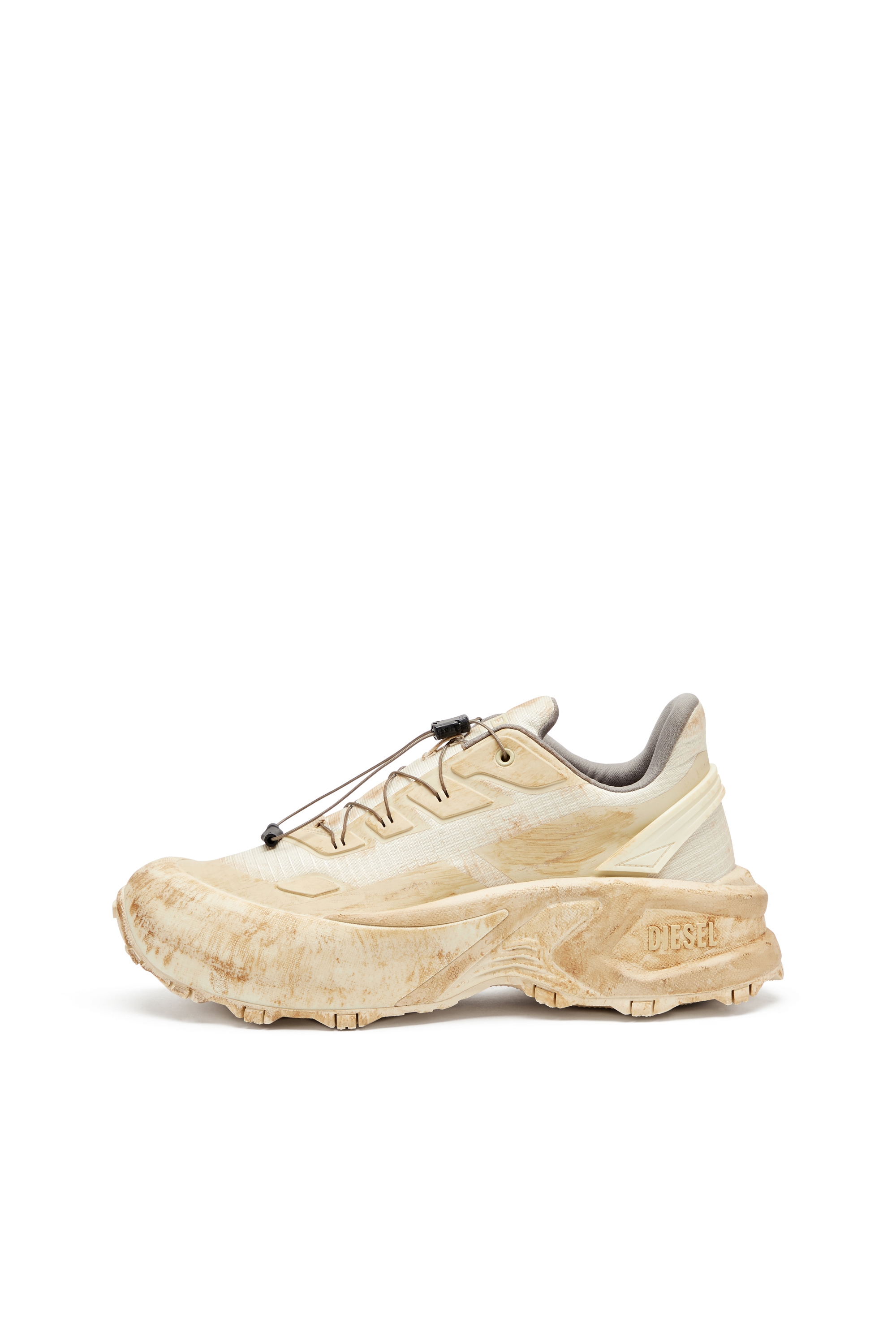 D-CAGE RUNNER, Beige Diesel - D-CAGE RUNNER, Man's D-Cage Runner-Sneaker in Beige - 7