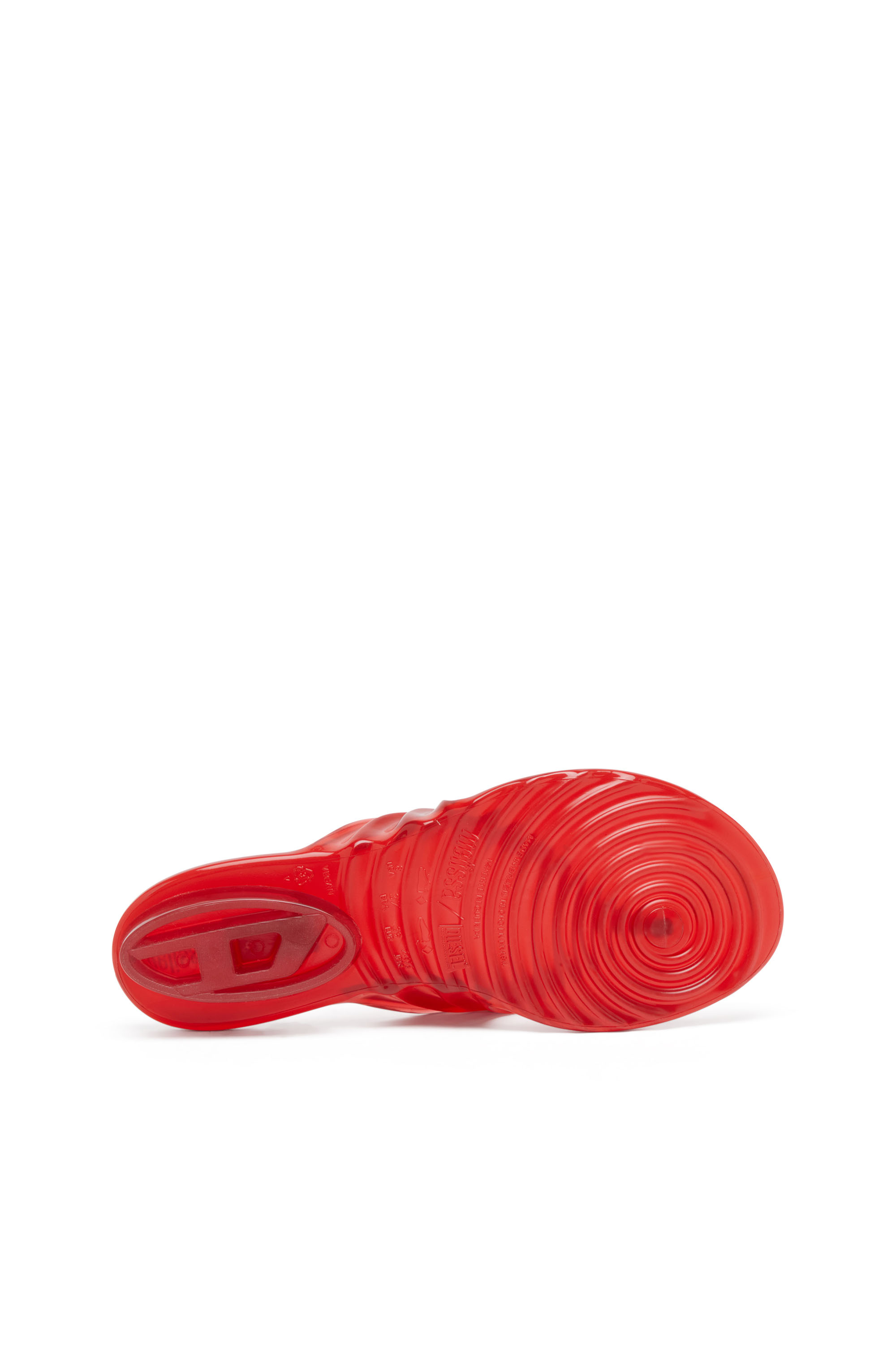 MELISSA QUANTUM THONG, Red Diesel - MELISSA QUANTUM THONG, Woman's Sculptural flip-flops in Melflex® in Red - 5