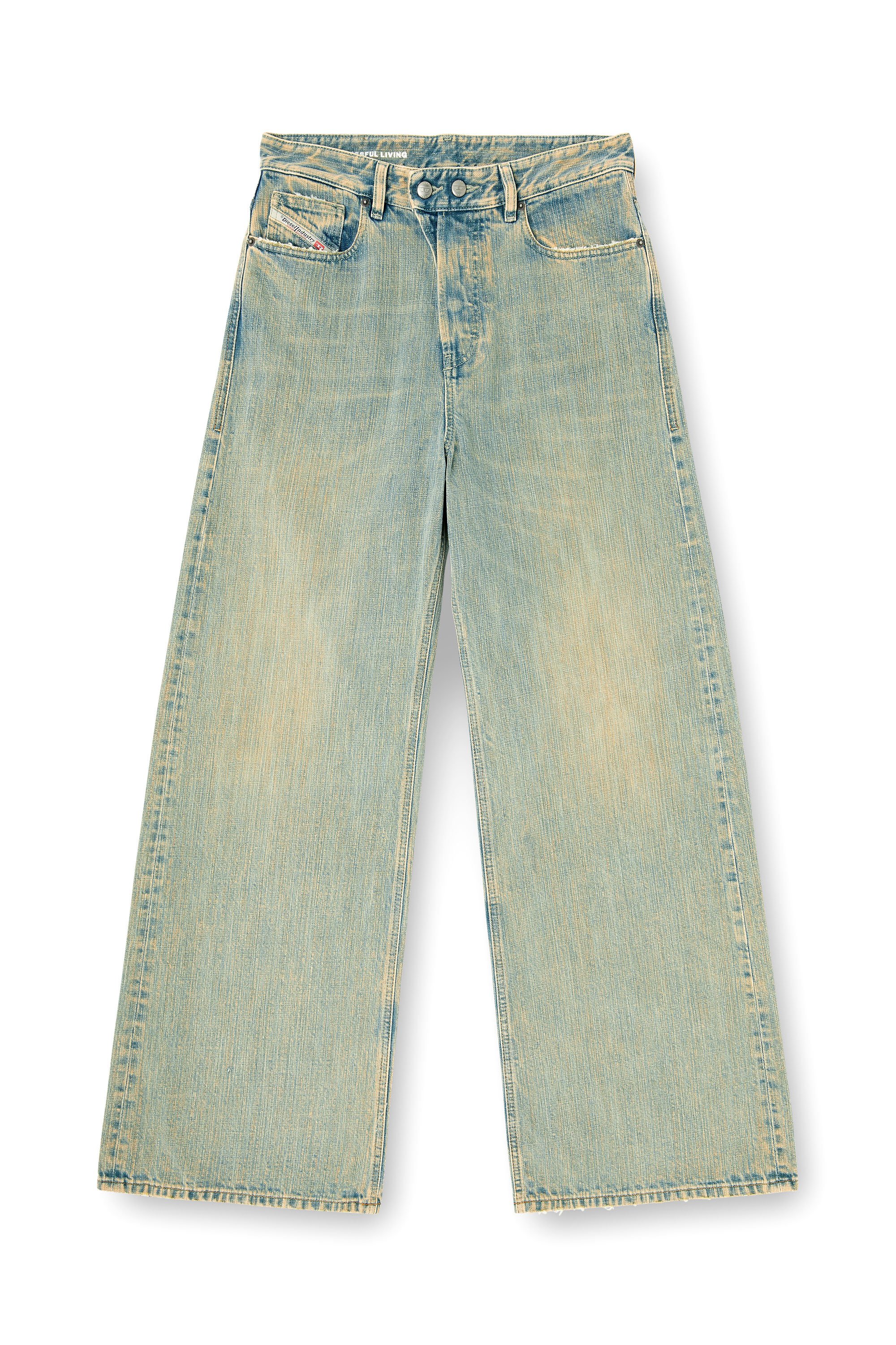 Diesel - Woman's Relaxed Jeans 1996 D-Sire 007CY, Medium blue - 3